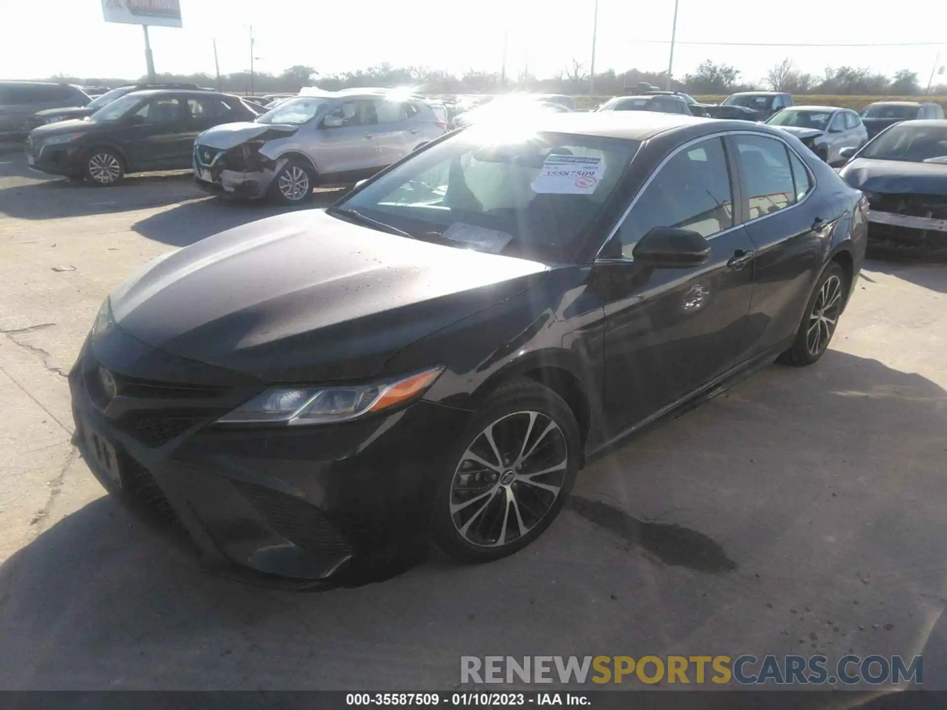 2 Photograph of a damaged car 4T1G11AK6LU914506 TOYOTA CAMRY 2020