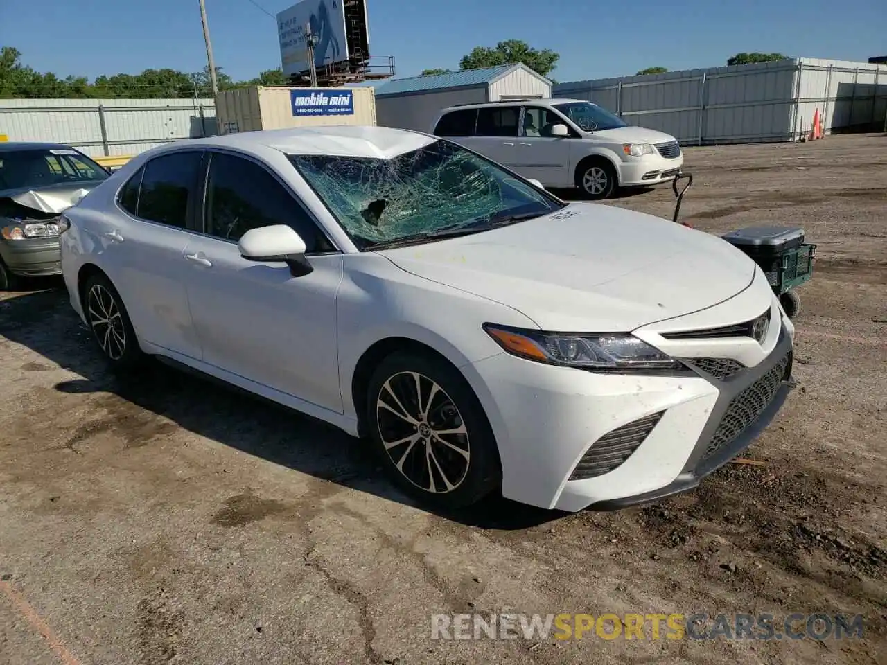 1 Photograph of a damaged car 4T1G11AK6LU921326 TOYOTA CAMRY 2020