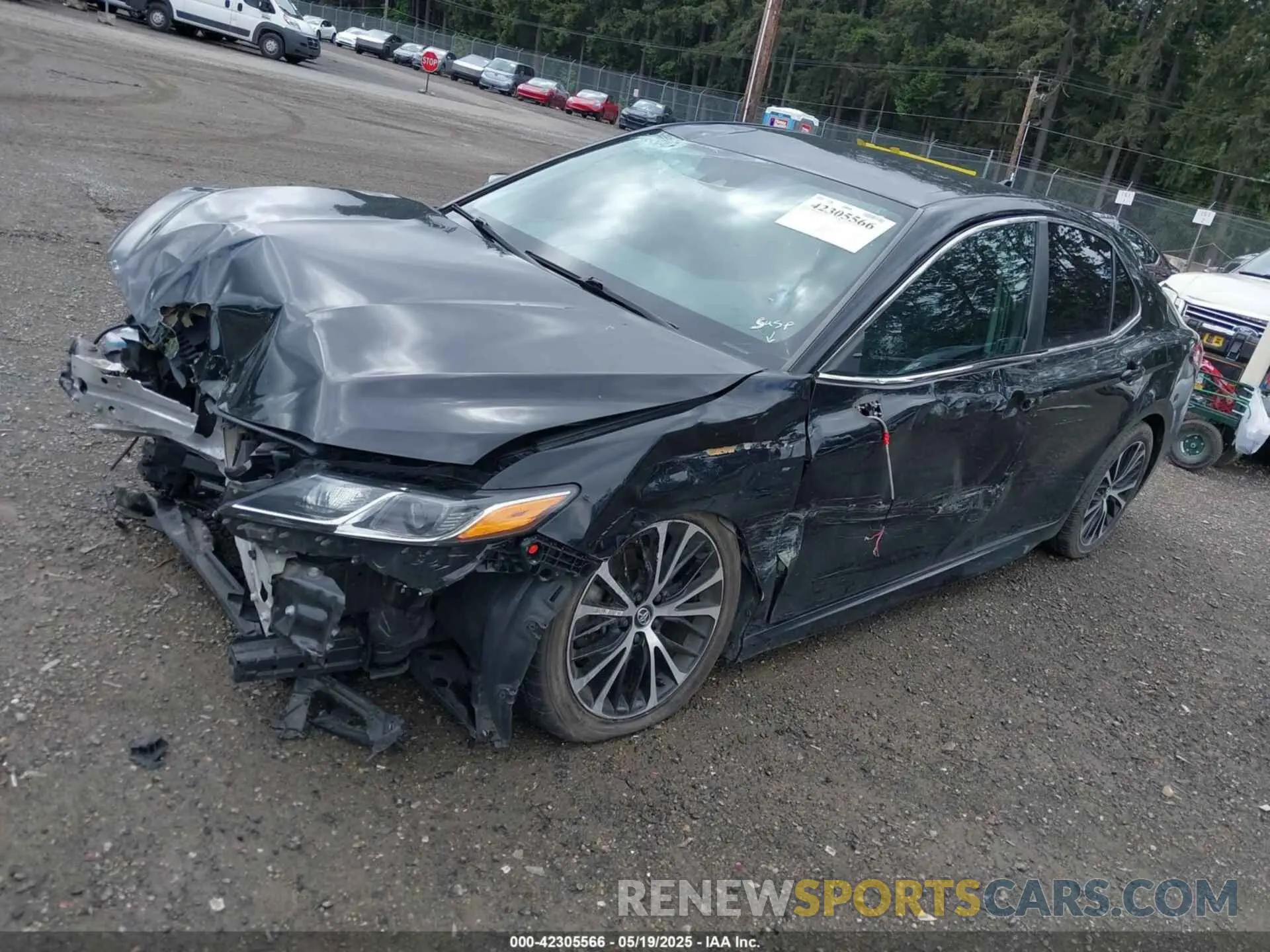 2 Photograph of a damaged car 4T1G11AK6LU936120 TOYOTA CAMRY 2020