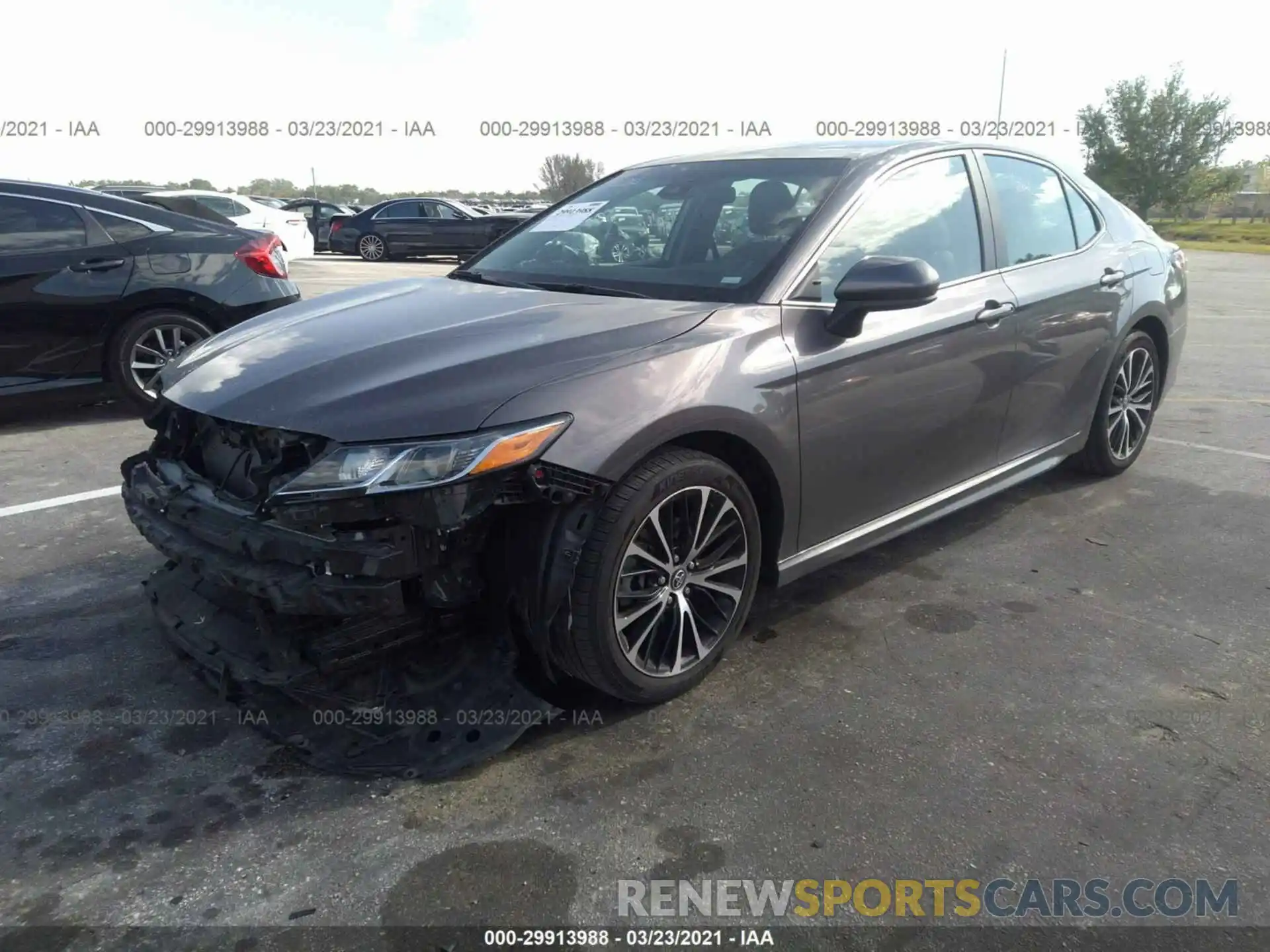 2 Photograph of a damaged car 4T1G11AK6LU944475 TOYOTA CAMRY 2020