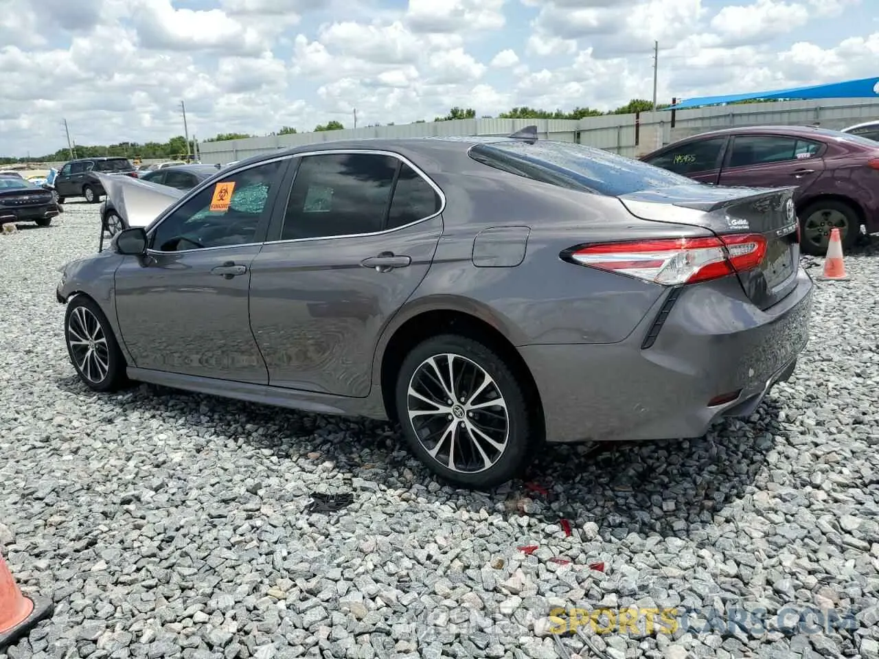 2 Photograph of a damaged car 4T1G11AK6LU969473 TOYOTA CAMRY 2020