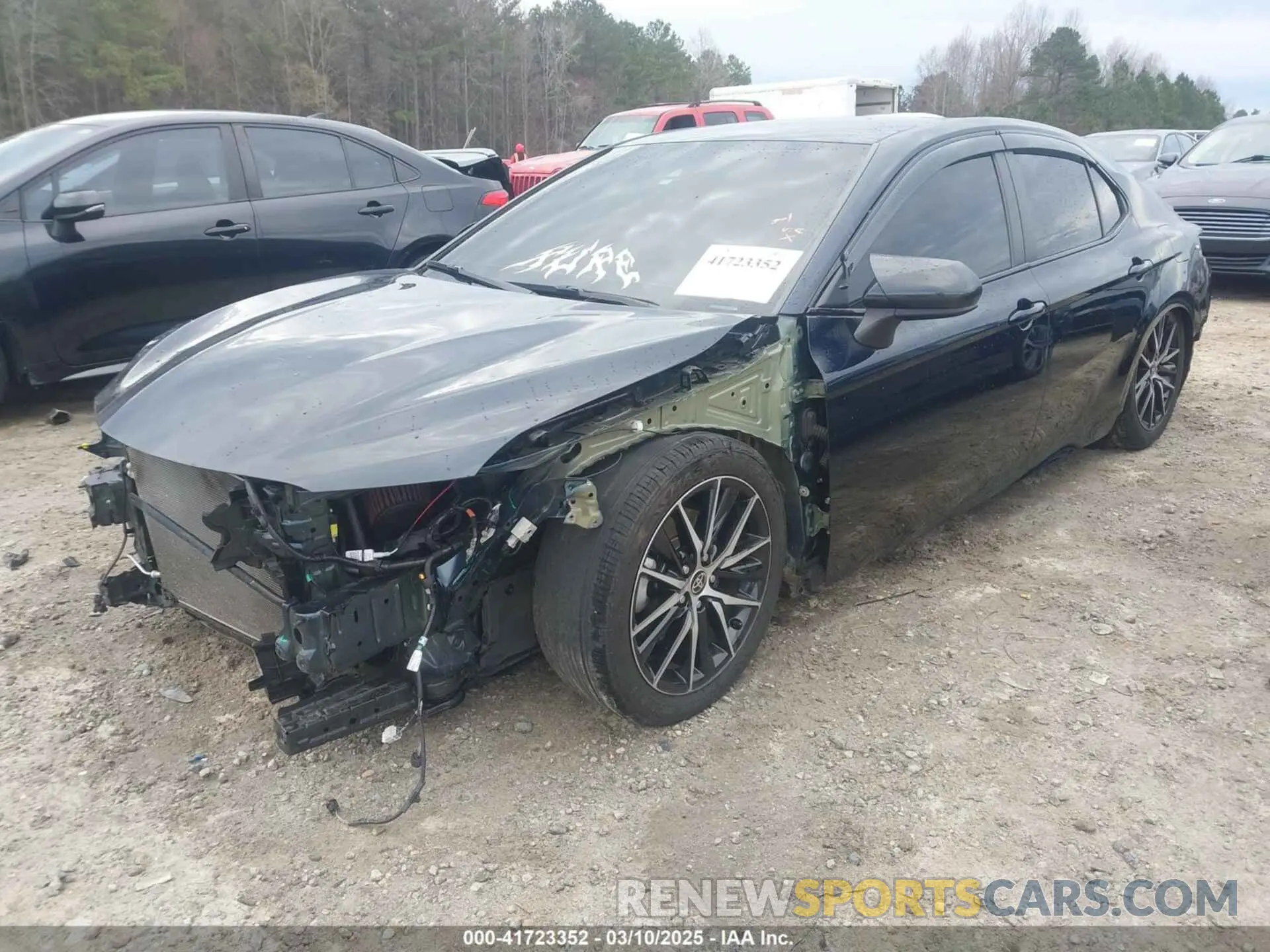 2 Photograph of a damaged car 4T1G11AK6LU969747 TOYOTA CAMRY 2020