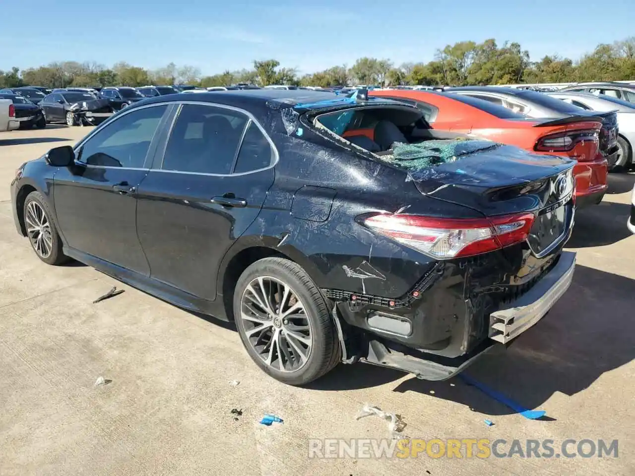 2 Photograph of a damaged car 4T1G11AK6LU974799 TOYOTA CAMRY 2020