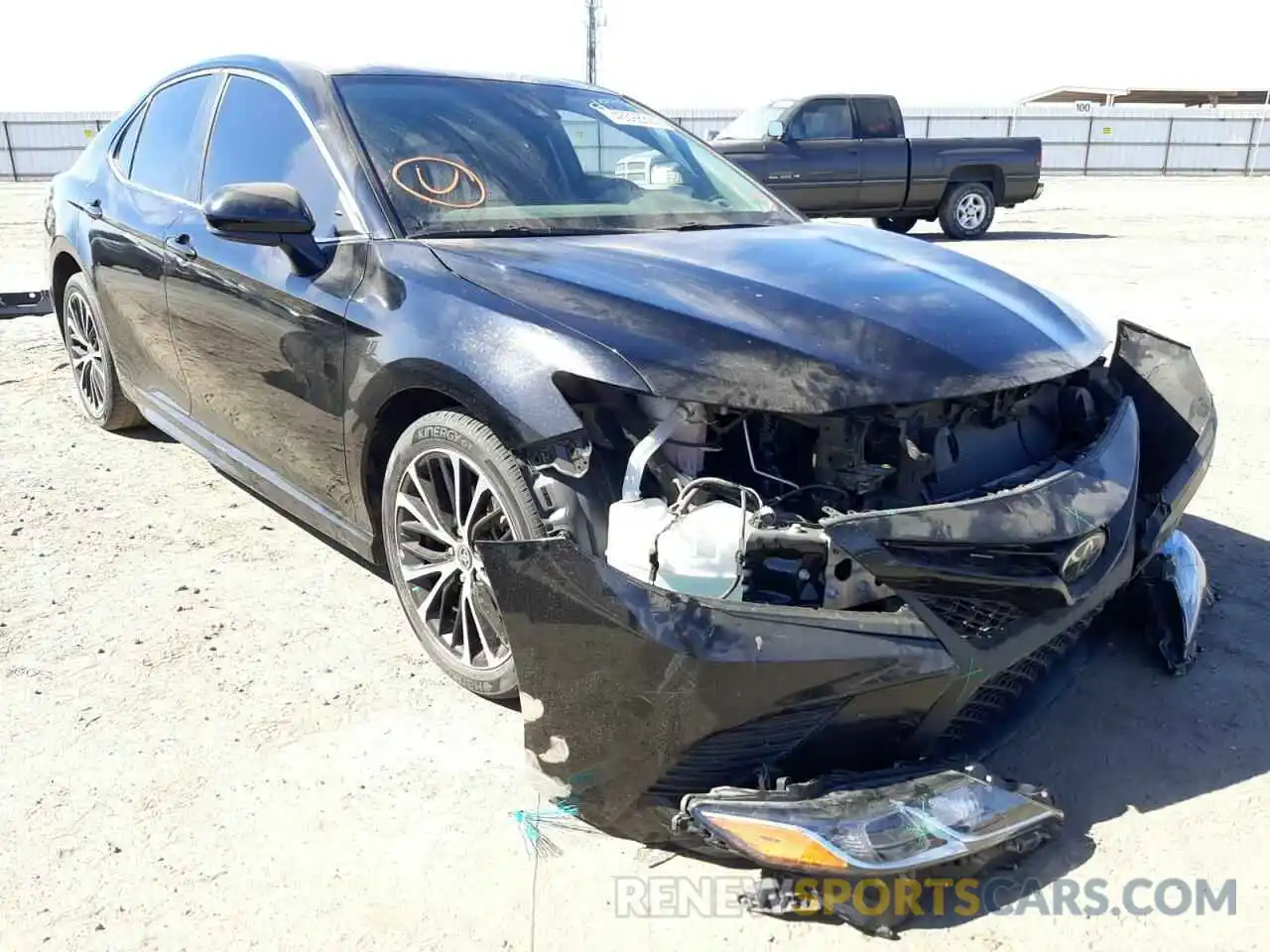 1 Photograph of a damaged car 4T1G11AK6LU980358 TOYOTA CAMRY 2020