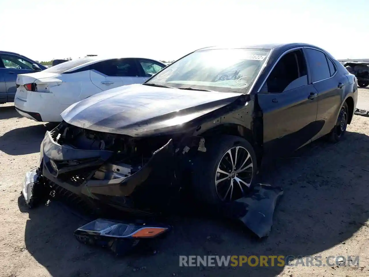 2 Photograph of a damaged car 4T1G11AK6LU980358 TOYOTA CAMRY 2020