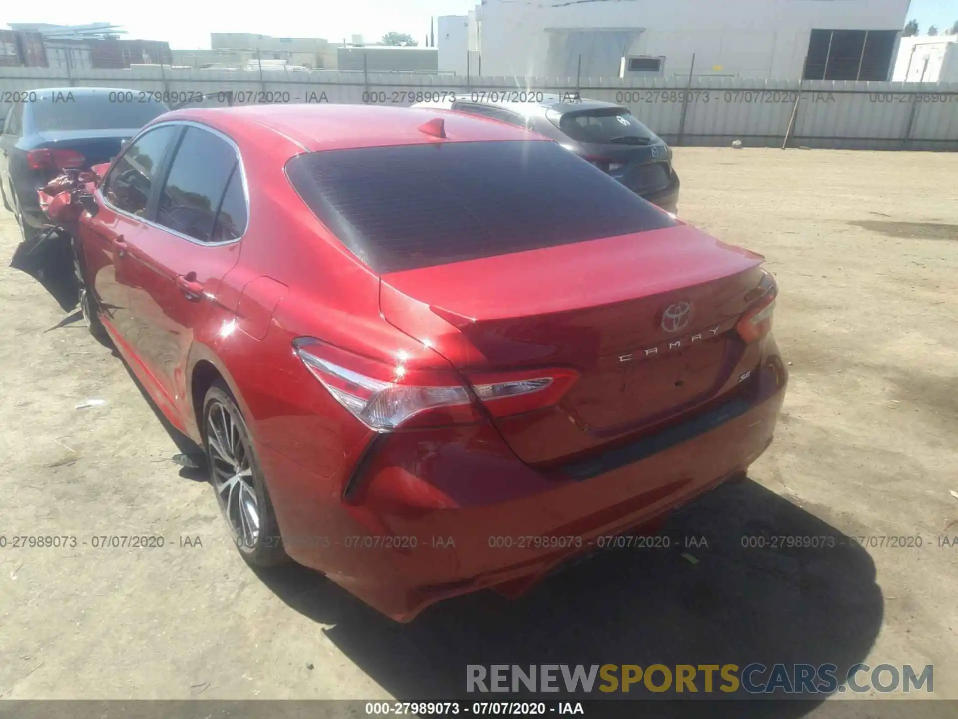 3 Photograph of a damaged car 4T1G11AK7LU303609 TOYOTA CAMRY 2020