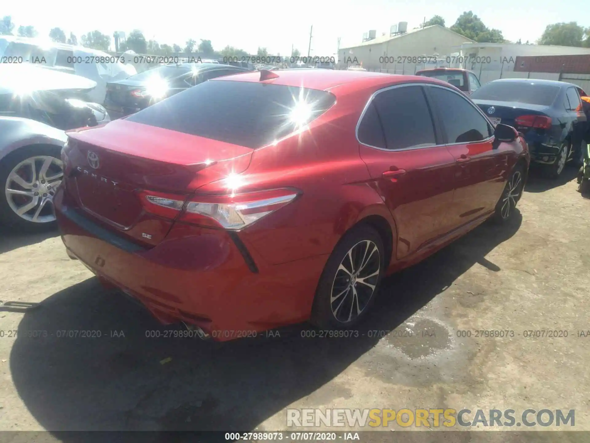 4 Photograph of a damaged car 4T1G11AK7LU303609 TOYOTA CAMRY 2020