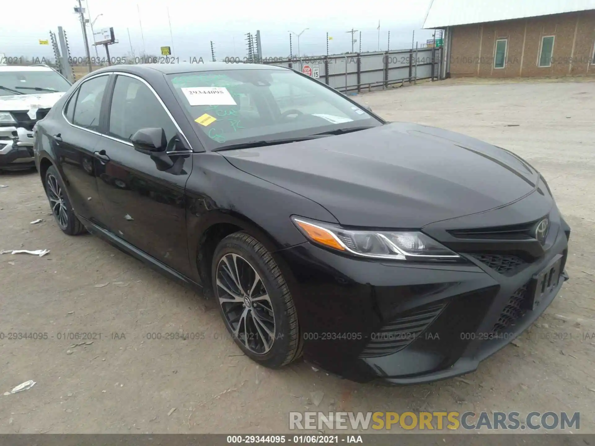 1 Photograph of a damaged car 4T1G11AK7LU308728 TOYOTA CAMRY 2020