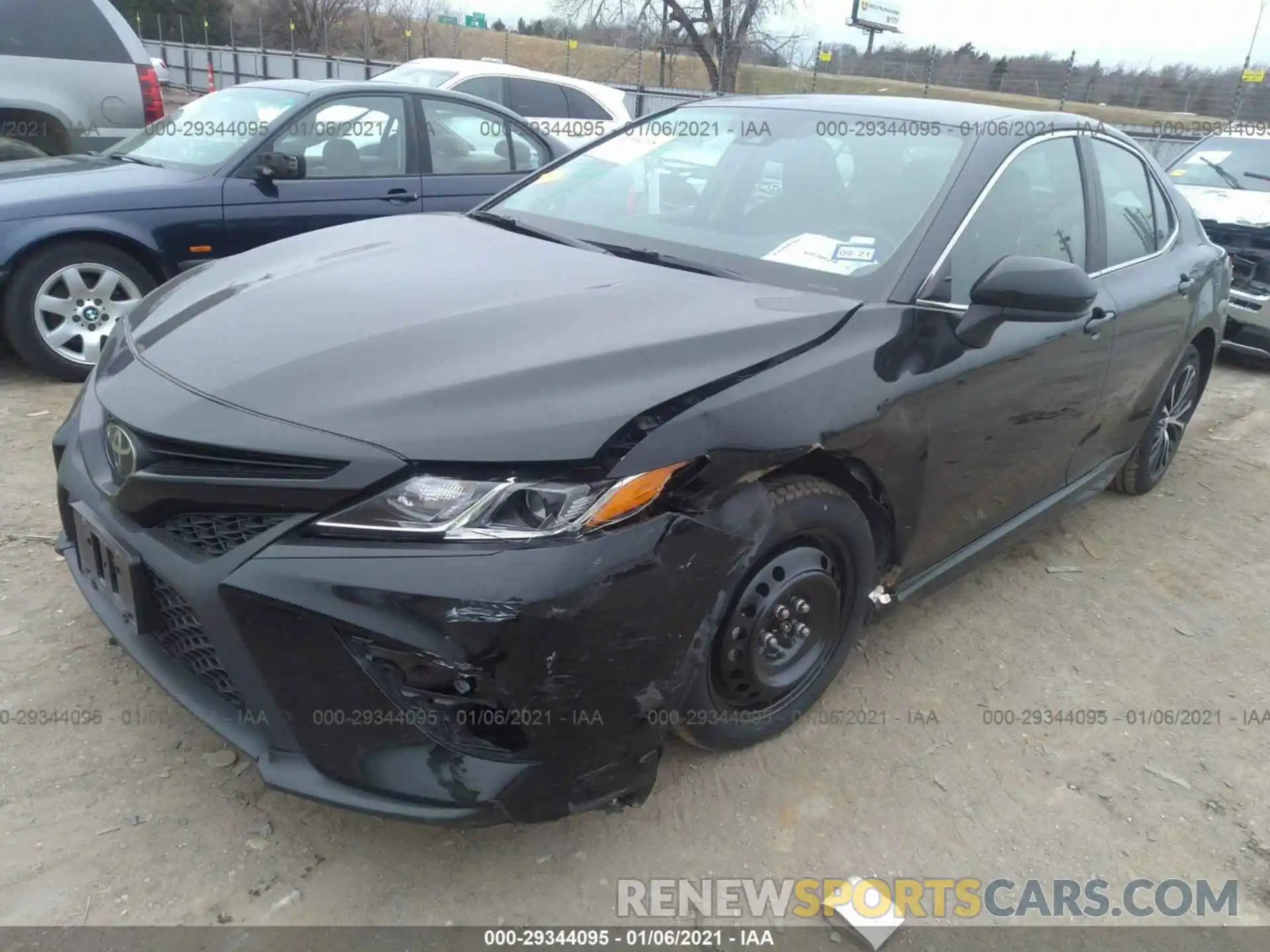 2 Photograph of a damaged car 4T1G11AK7LU308728 TOYOTA CAMRY 2020