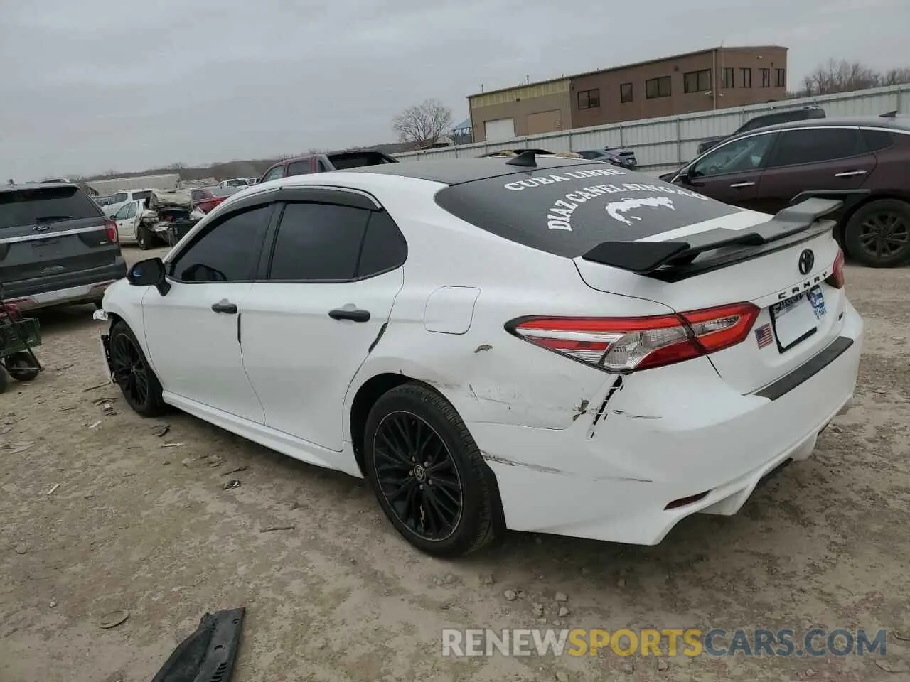 2 Photograph of a damaged car 4T1G11AK7LU309300 TOYOTA CAMRY 2020