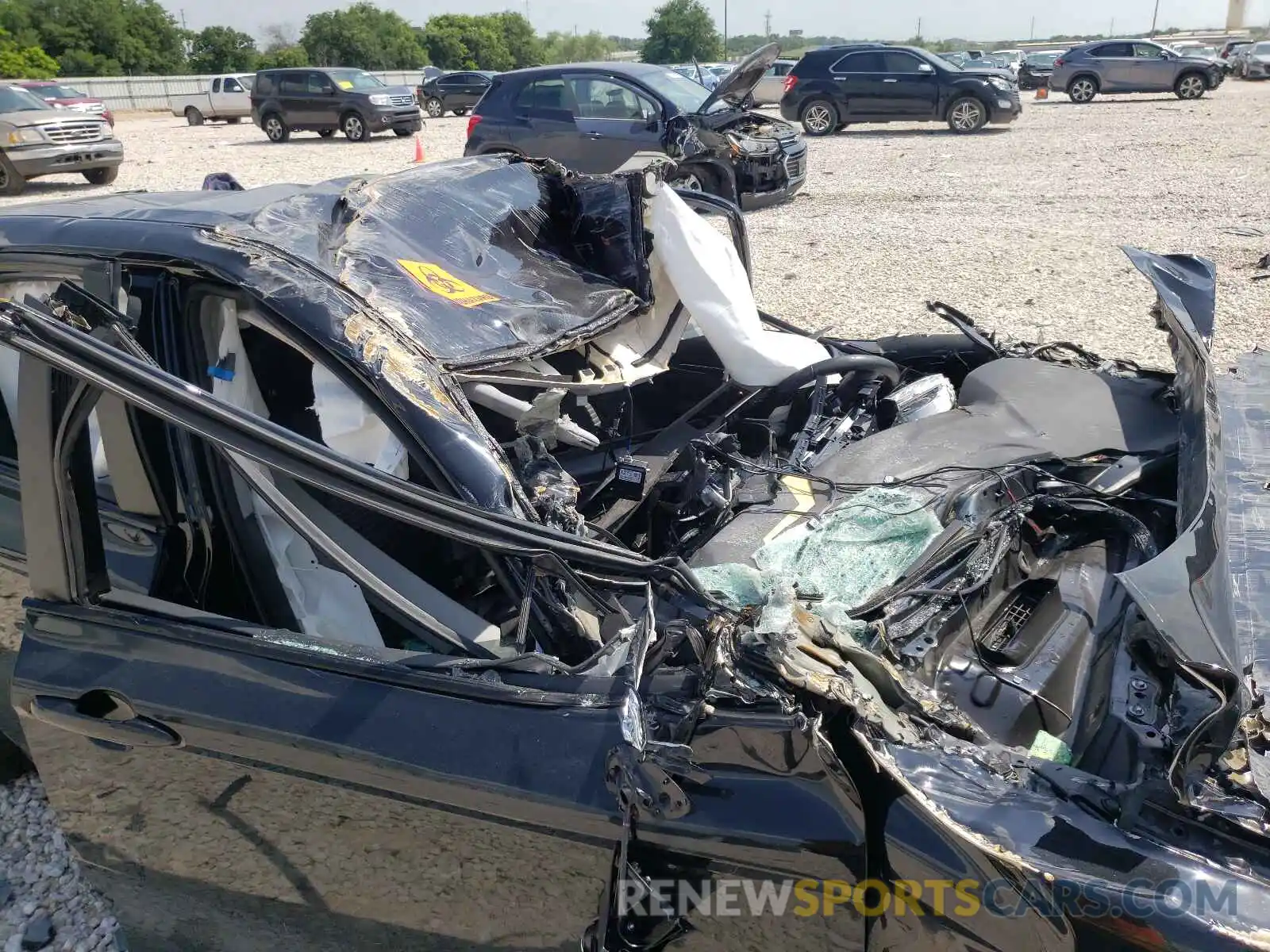 9 Photograph of a damaged car 4T1G11AK7LU310981 TOYOTA CAMRY 2020