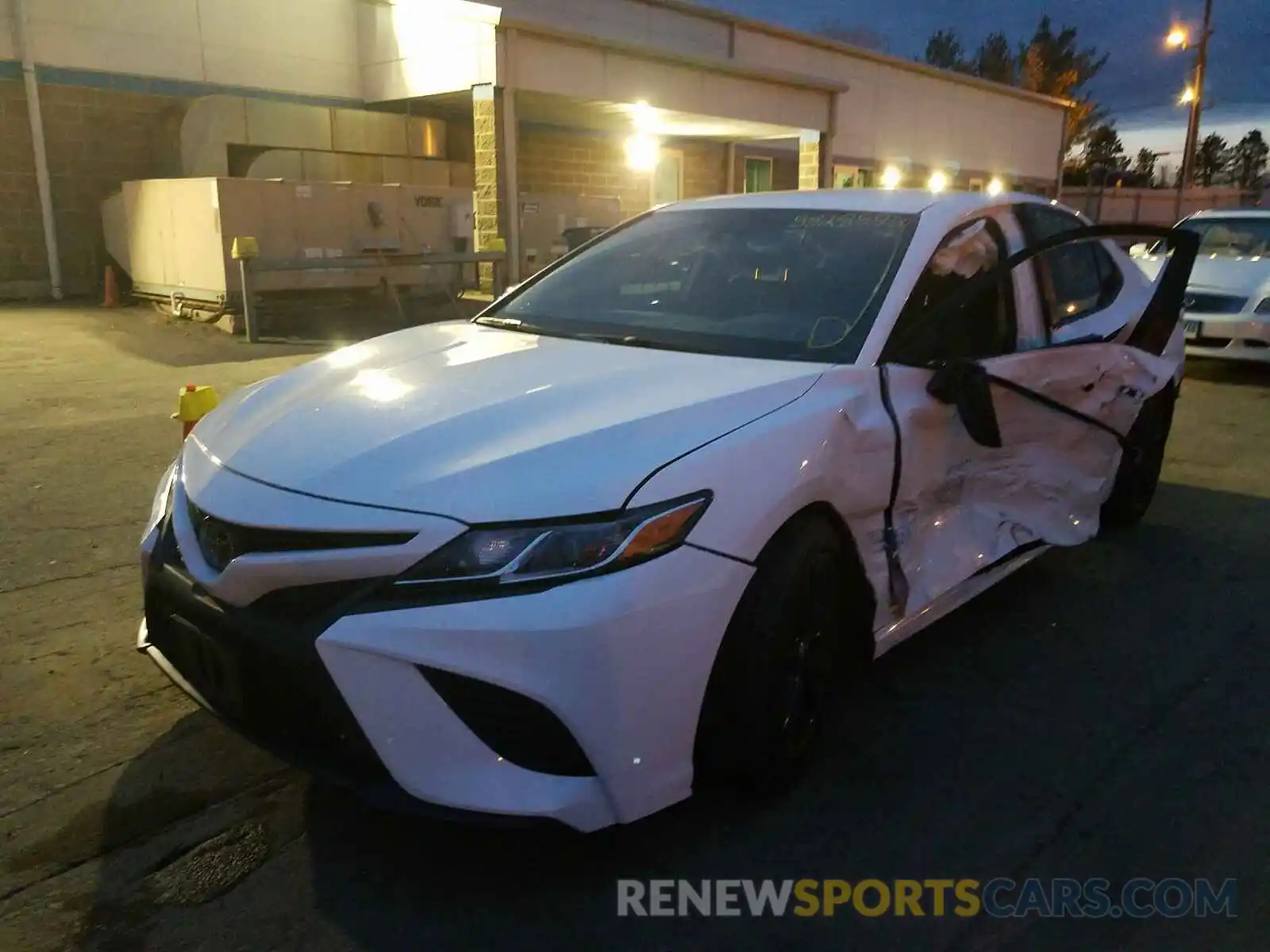 2 Photograph of a damaged car 4T1G11AK7LU317199 TOYOTA CAMRY 2020