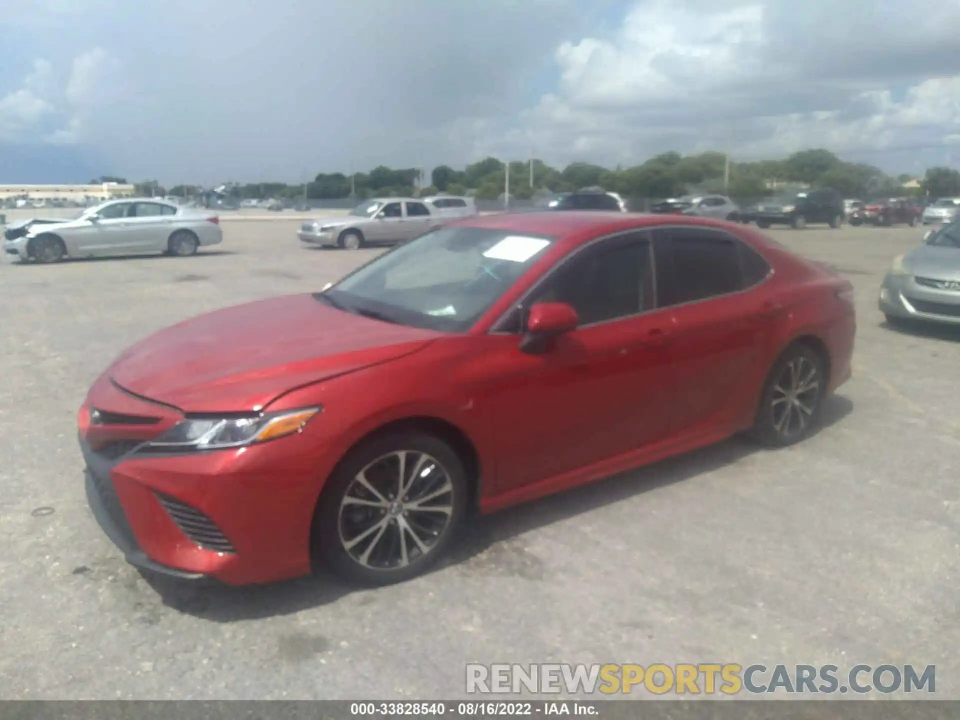 2 Photograph of a damaged car 4T1G11AK7LU321513 TOYOTA CAMRY 2020