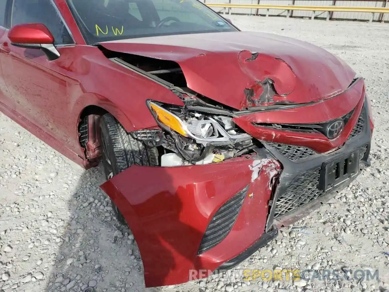 9 Photograph of a damaged car 4T1G11AK7LU324119 TOYOTA CAMRY 2020