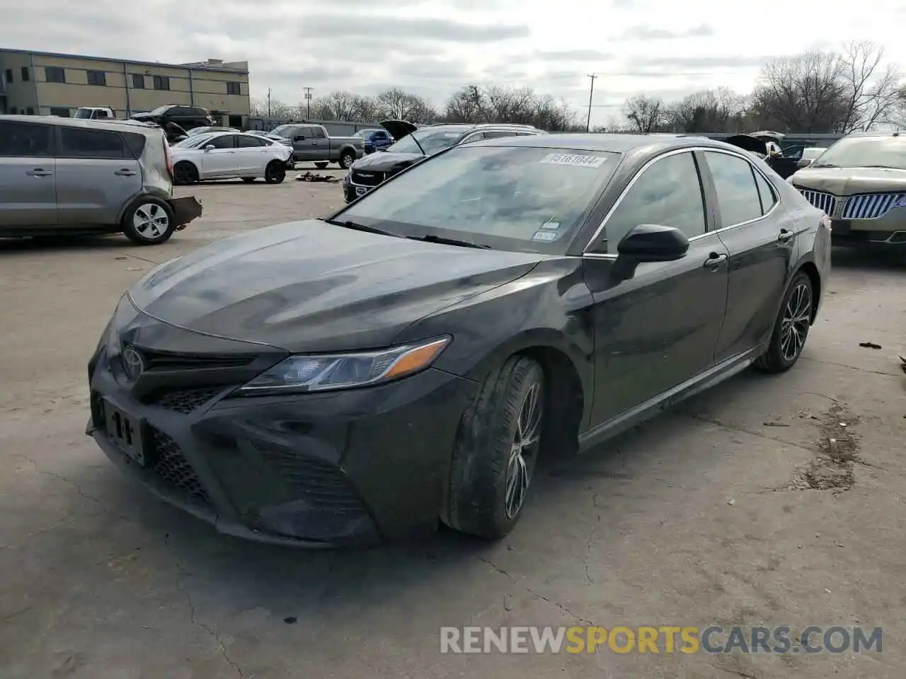 1 Photograph of a damaged car 4T1G11AK7LU326694 TOYOTA CAMRY 2020