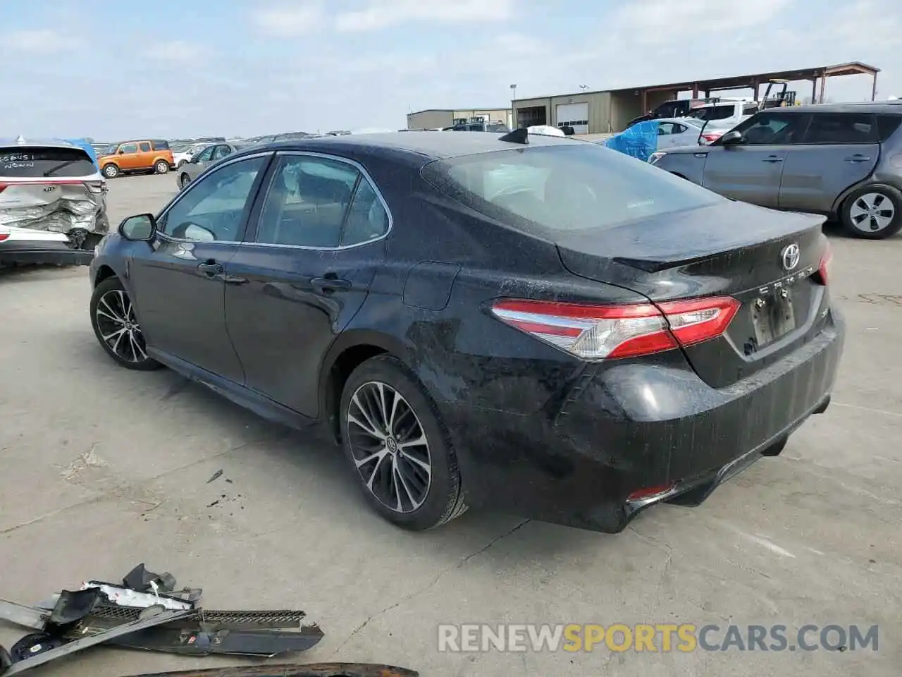 2 Photograph of a damaged car 4T1G11AK7LU326694 TOYOTA CAMRY 2020