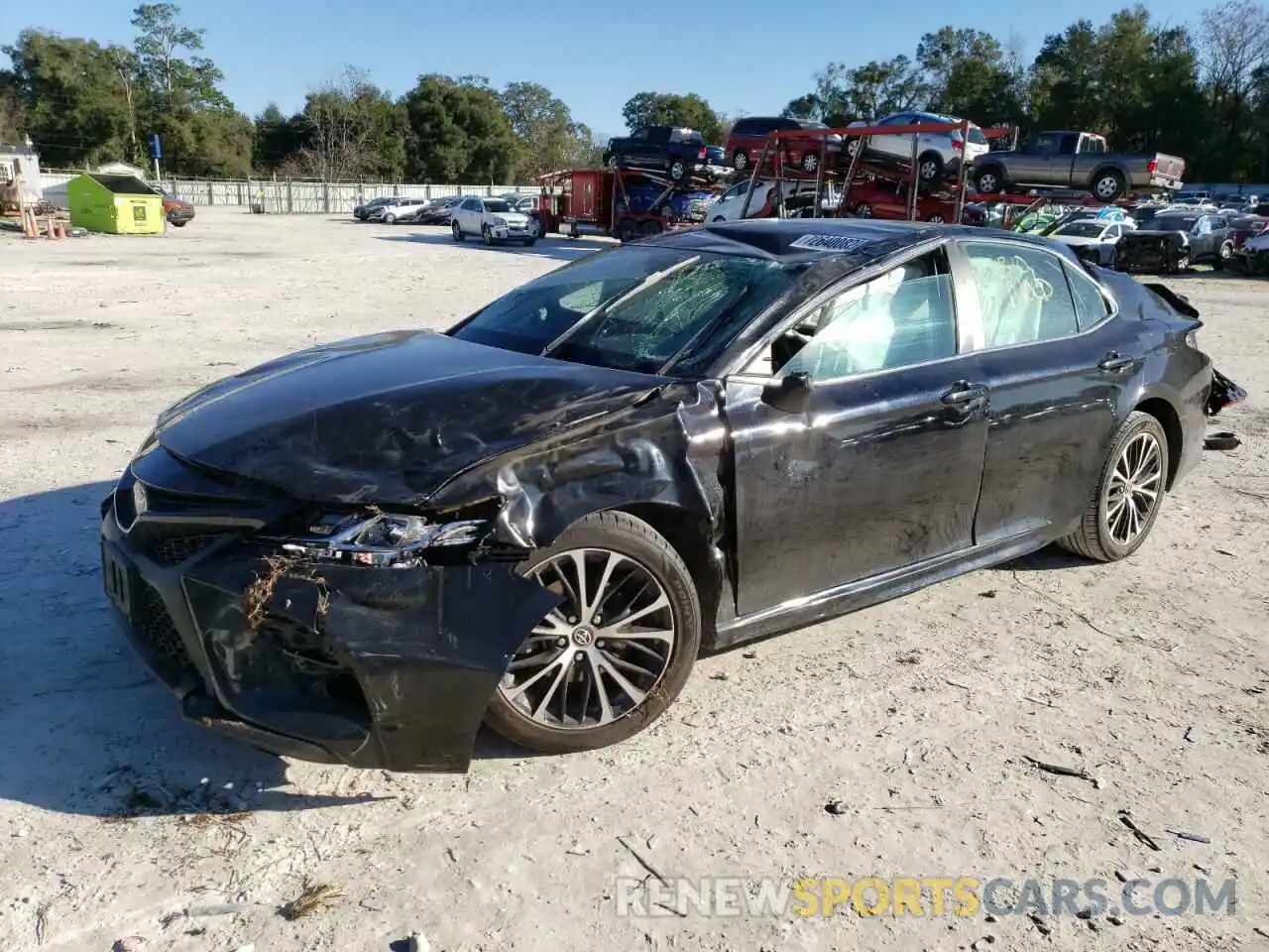 1 Photograph of a damaged car 4T1G11AK7LU329952 TOYOTA CAMRY 2020