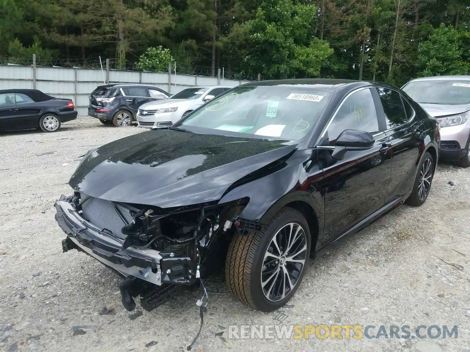 2 Photograph of a damaged car 4T1G11AK7LU335427 TOYOTA CAMRY 2020