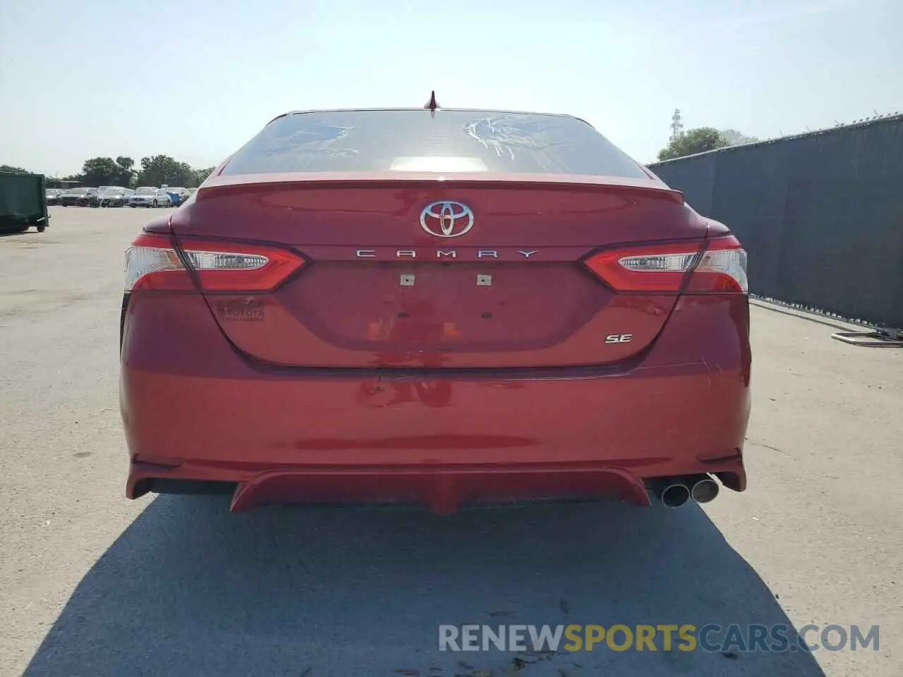 6 Photograph of a damaged car 4T1G11AK7LU337906 TOYOTA CAMRY 2020