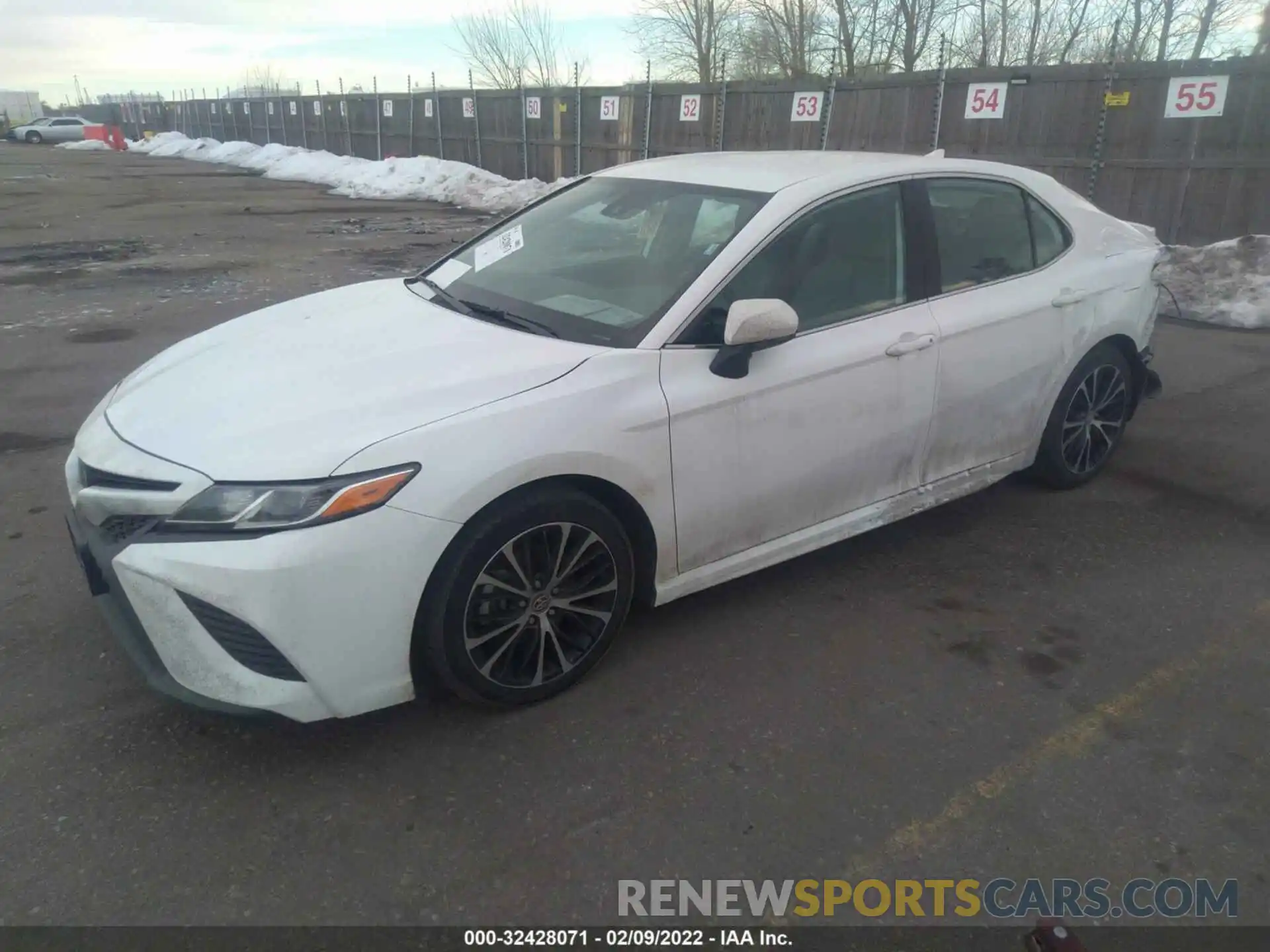 2 Photograph of a damaged car 4T1G11AK7LU343026 TOYOTA CAMRY 2020