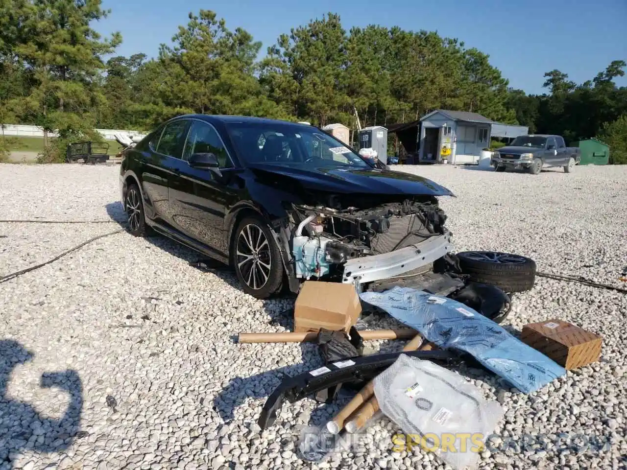 1 Photograph of a damaged car 4T1G11AK7LU344998 TOYOTA CAMRY 2020