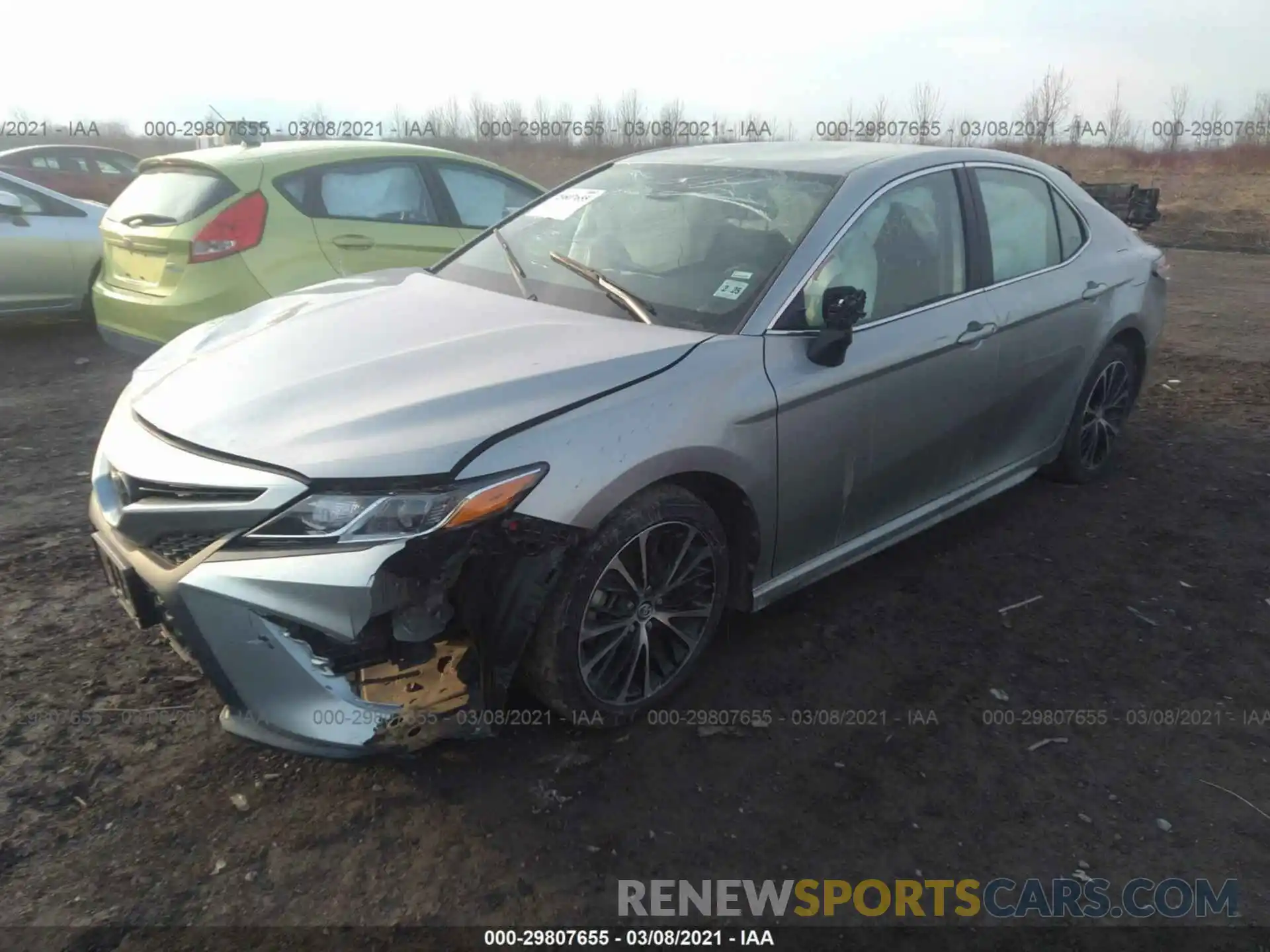 2 Photograph of a damaged car 4T1G11AK7LU346654 TOYOTA CAMRY 2020