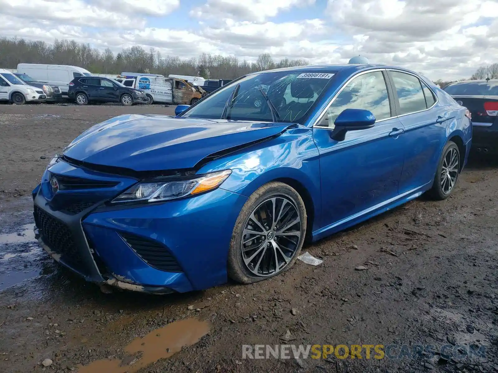 2 Photograph of a damaged car 4T1G11AK7LU348792 TOYOTA CAMRY 2020