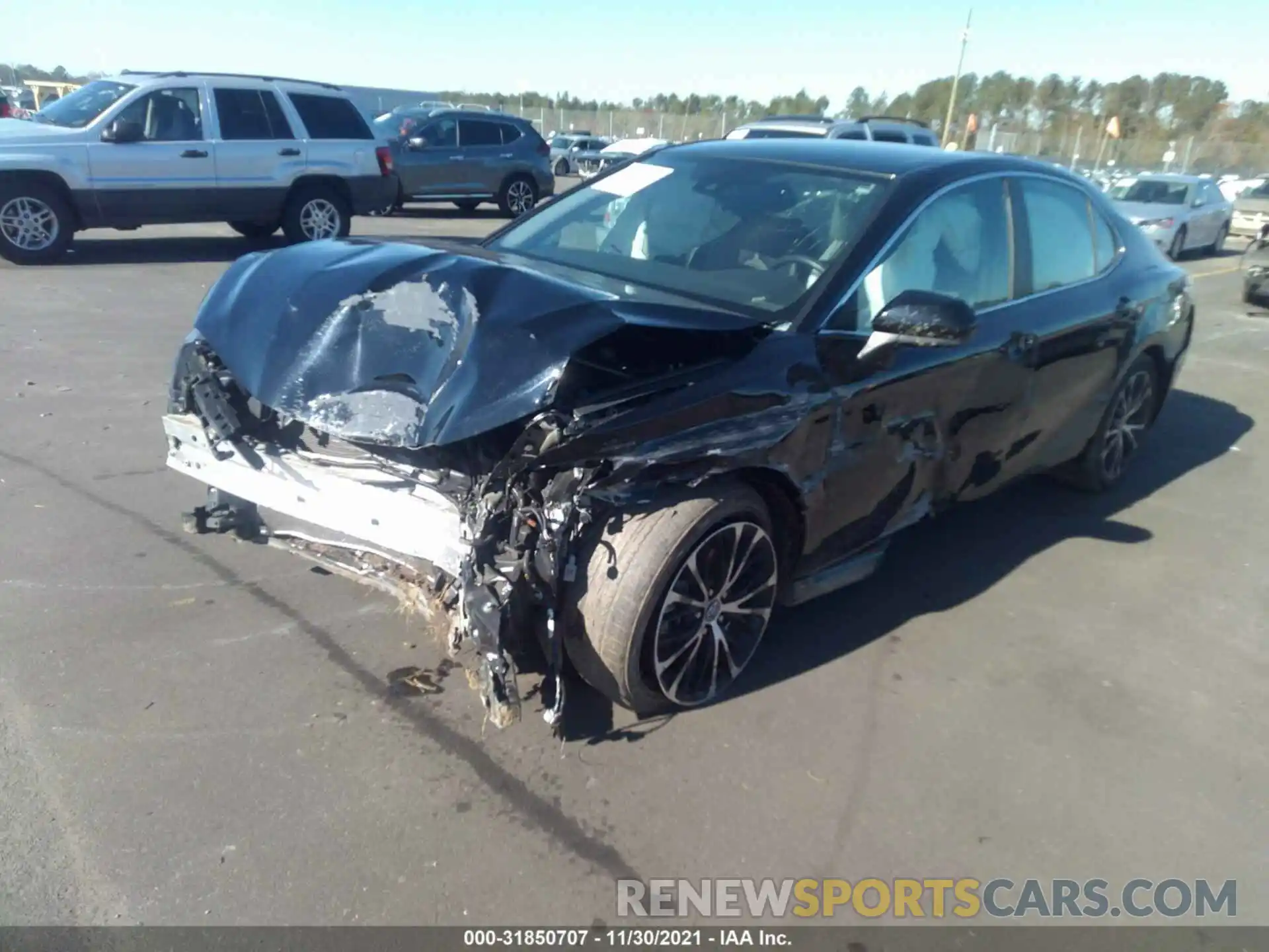 2 Photograph of a damaged car 4T1G11AK7LU349330 TOYOTA CAMRY 2020