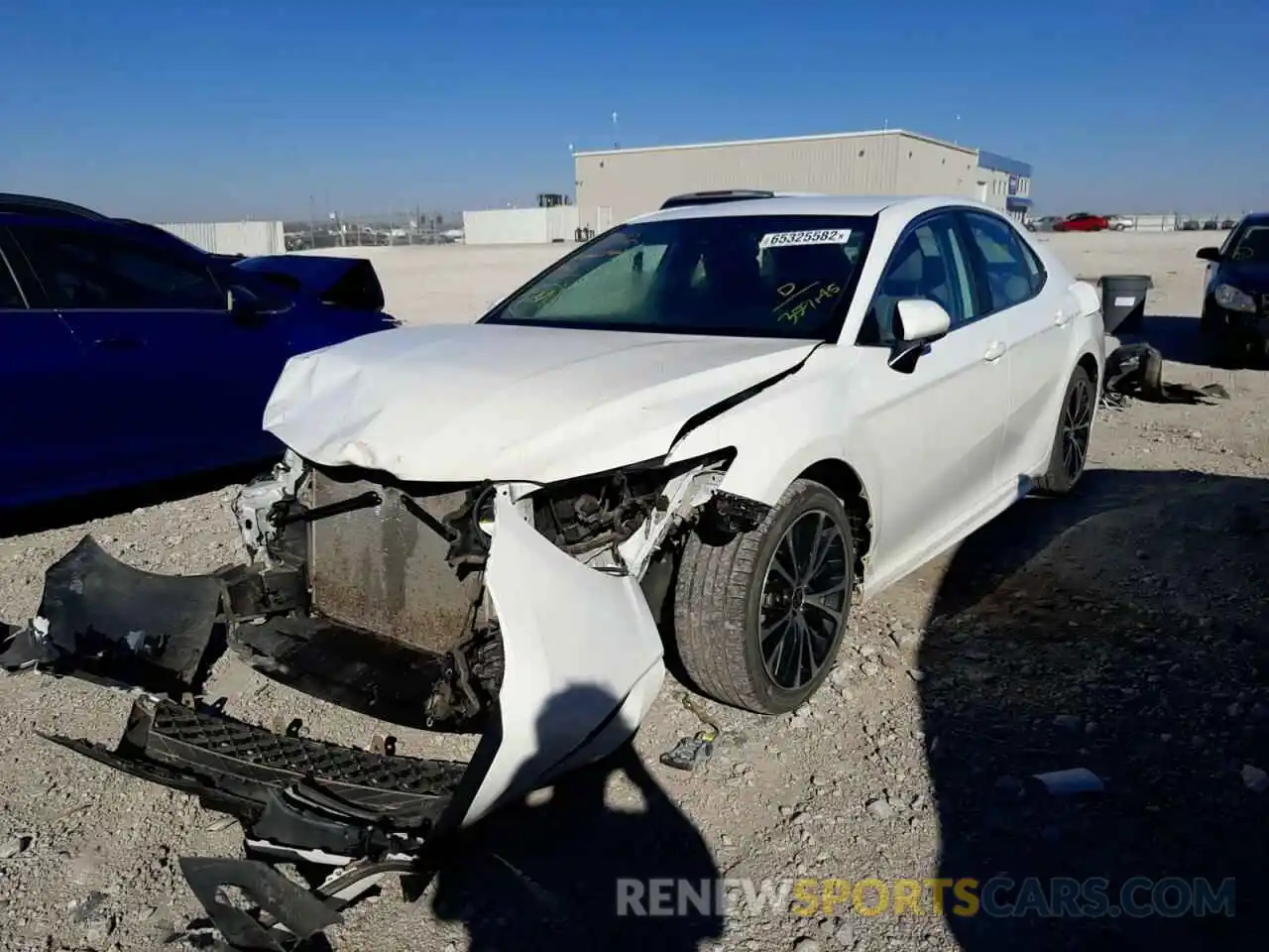 2 Photograph of a damaged car 4T1G11AK7LU359145 TOYOTA CAMRY 2020