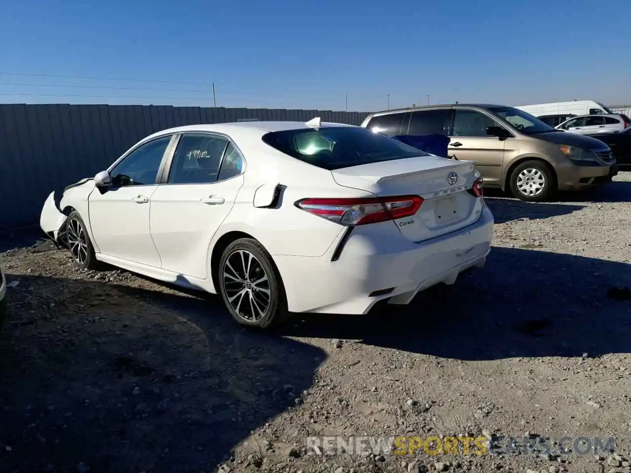 3 Photograph of a damaged car 4T1G11AK7LU359145 TOYOTA CAMRY 2020