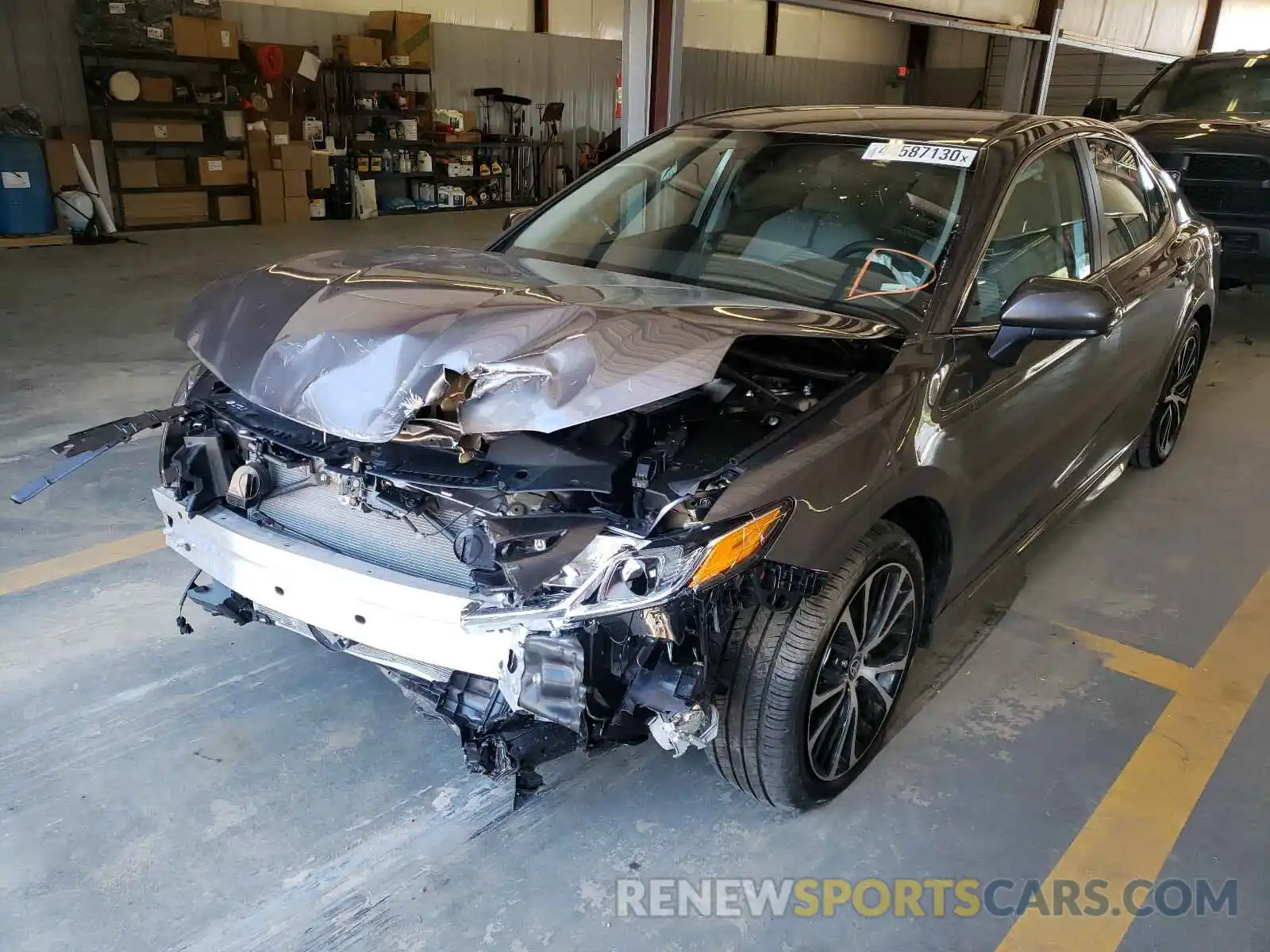 2 Photograph of a damaged car 4T1G11AK7LU359467 TOYOTA CAMRY 2020