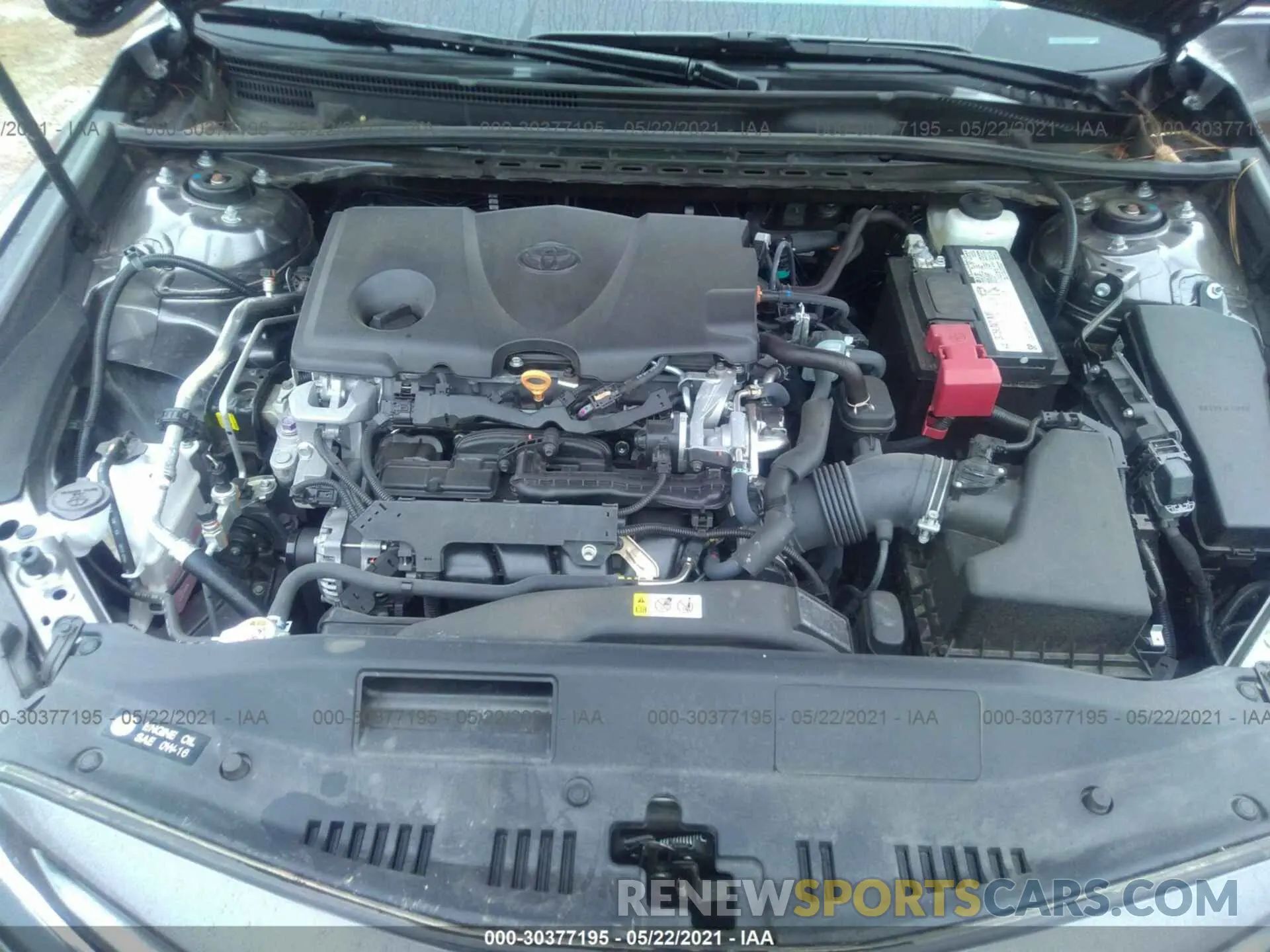 10 Photograph of a damaged car 4T1G11AK7LU359694 TOYOTA CAMRY 2020