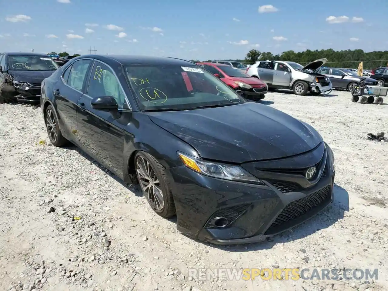 1 Photograph of a damaged car 4T1G11AK7LU368556 TOYOTA CAMRY 2020