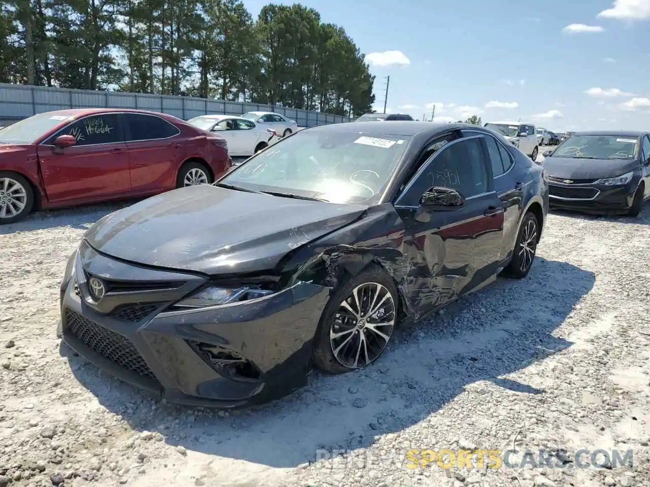 2 Photograph of a damaged car 4T1G11AK7LU368556 TOYOTA CAMRY 2020