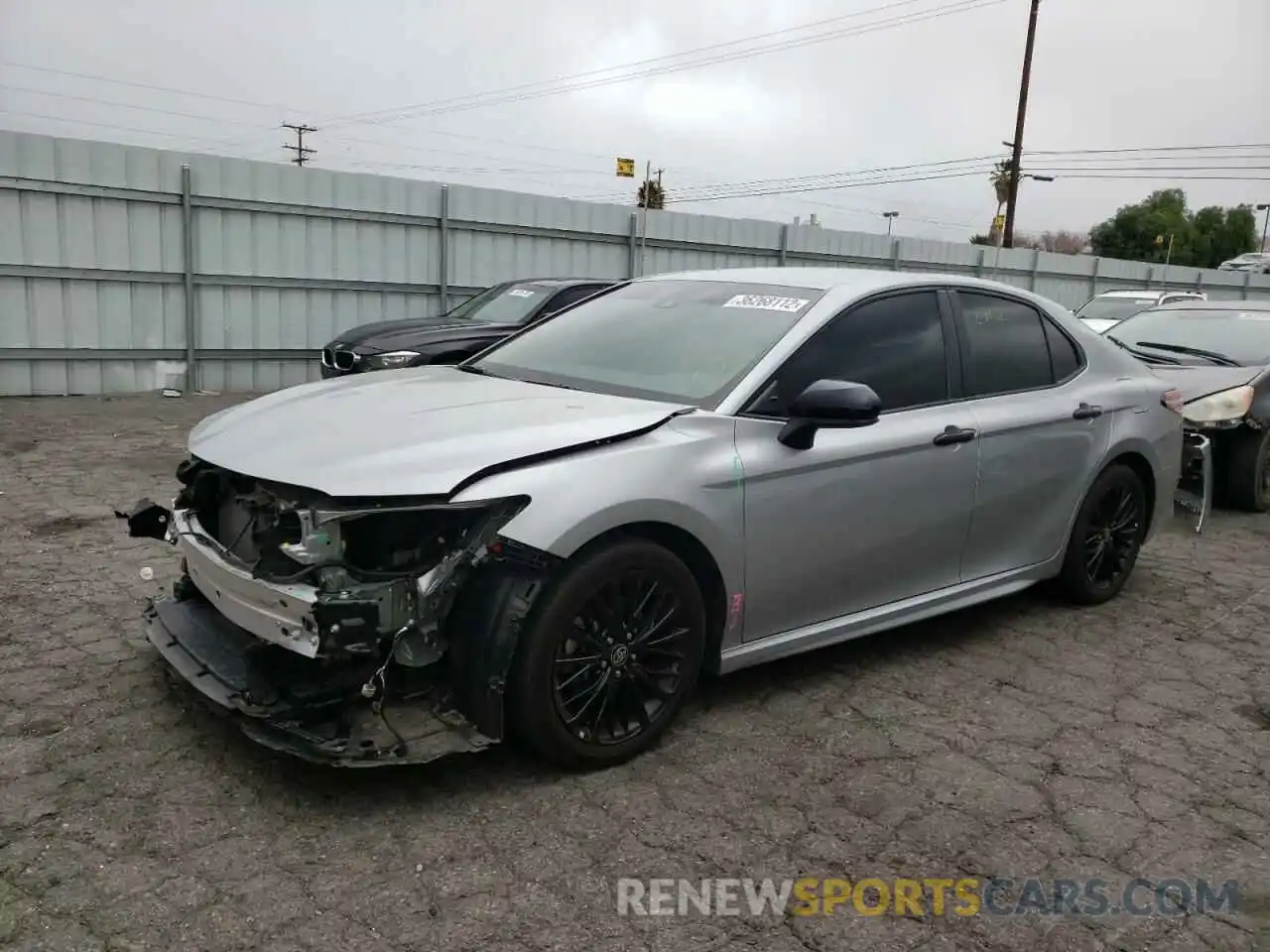 2 Photograph of a damaged car 4T1G11AK7LU370761 TOYOTA CAMRY 2020