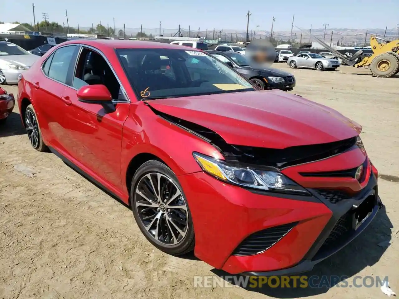 1 Photograph of a damaged car 4T1G11AK7LU370811 TOYOTA CAMRY 2020