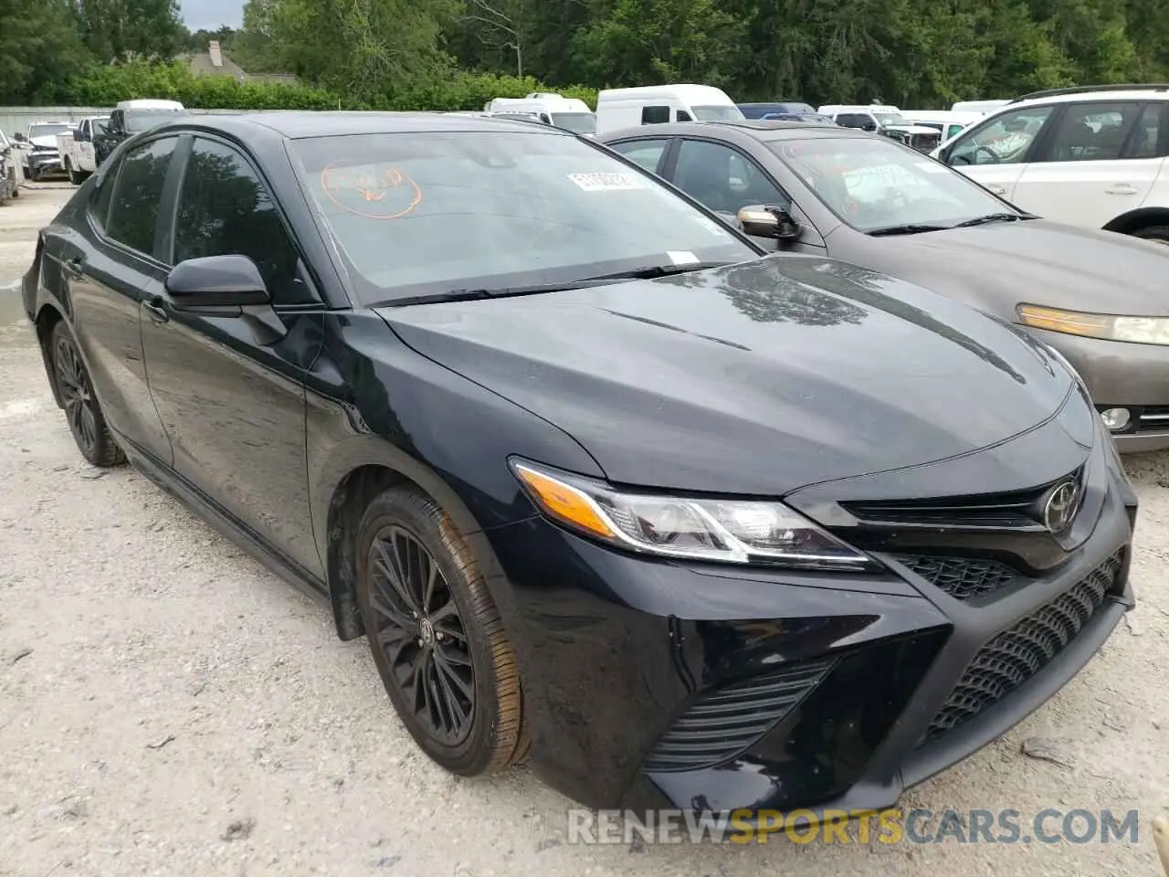 1 Photograph of a damaged car 4T1G11AK7LU375488 TOYOTA CAMRY 2020