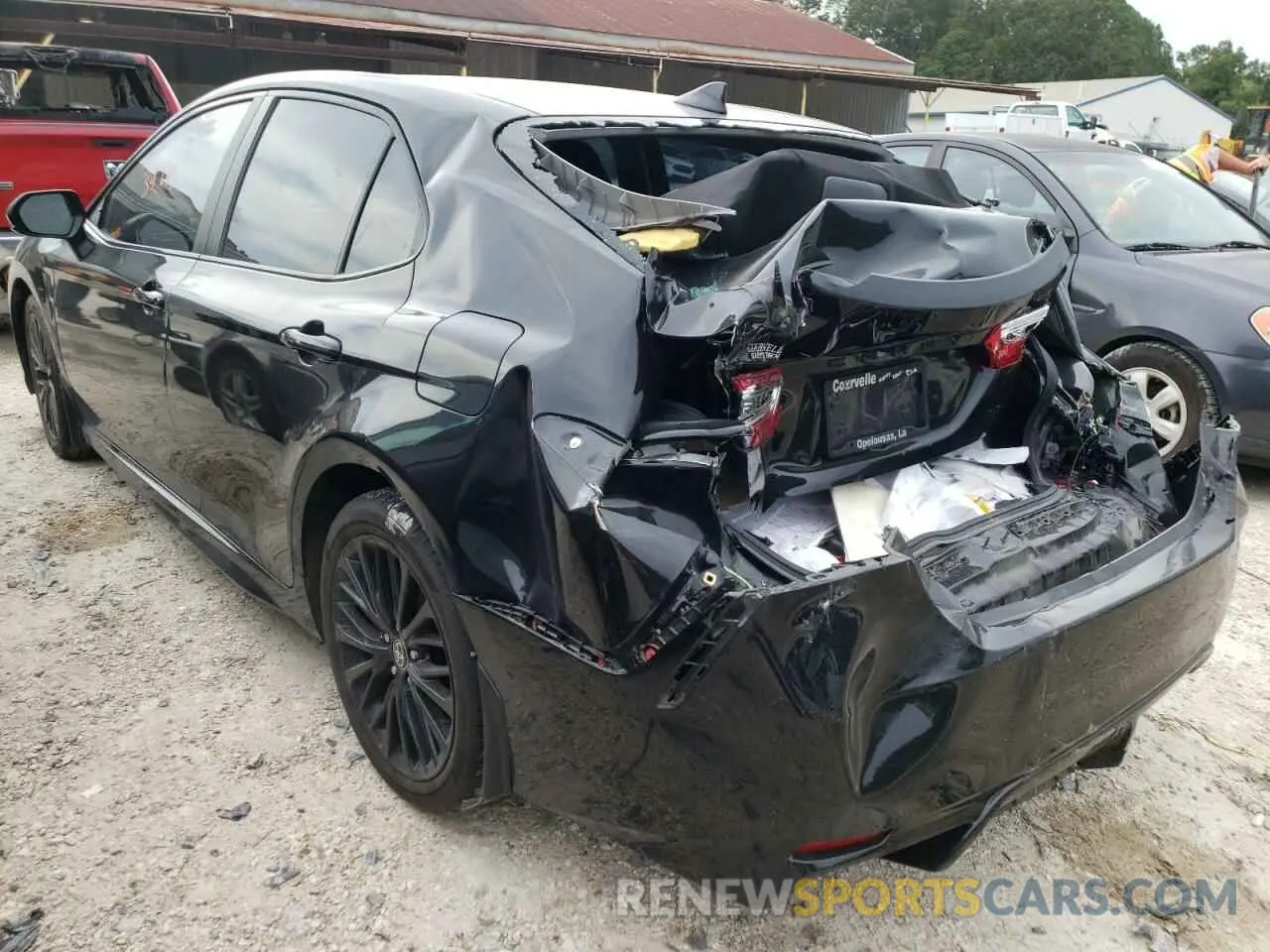 3 Photograph of a damaged car 4T1G11AK7LU375488 TOYOTA CAMRY 2020
