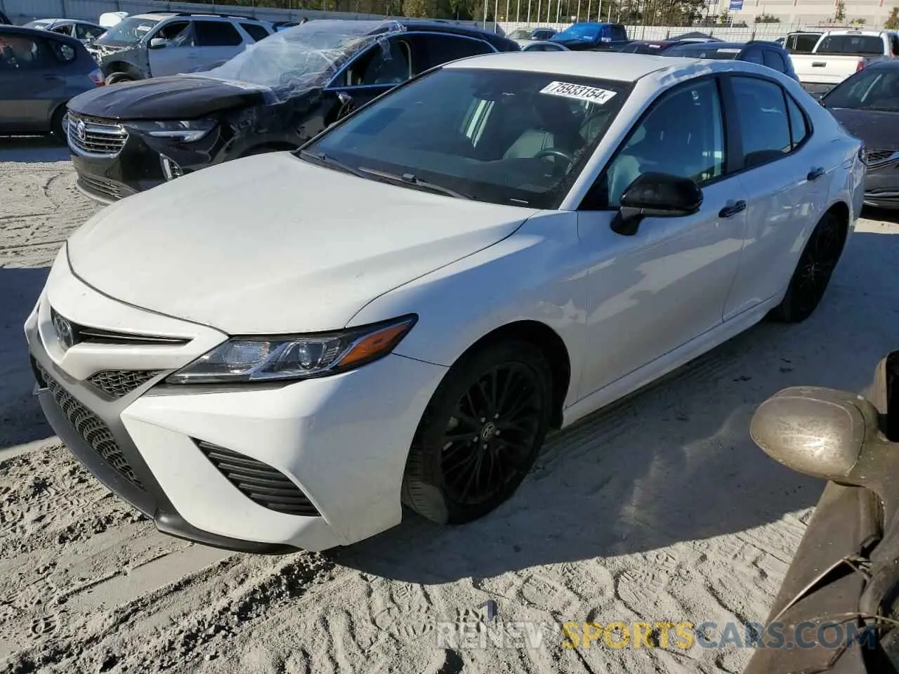 1 Photograph of a damaged car 4T1G11AK7LU381534 TOYOTA CAMRY 2020