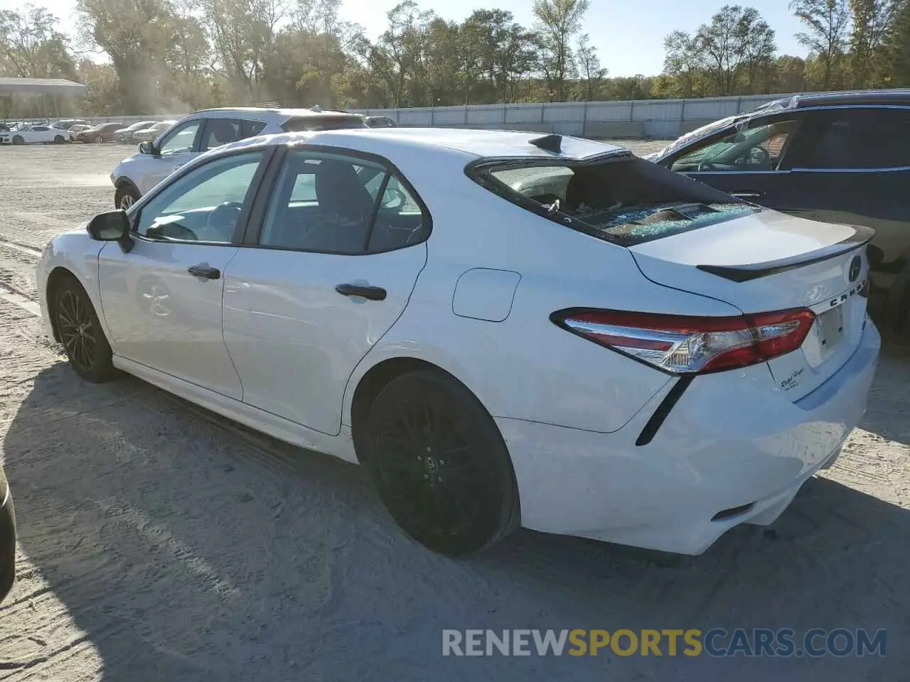 2 Photograph of a damaged car 4T1G11AK7LU381534 TOYOTA CAMRY 2020