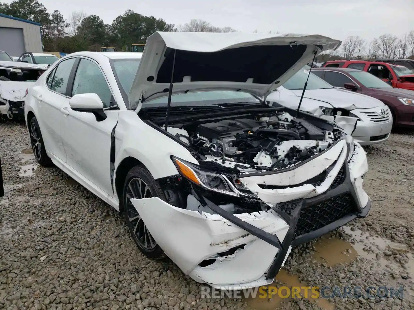 1 Photograph of a damaged car 4T1G11AK7LU382294 TOYOTA CAMRY 2020