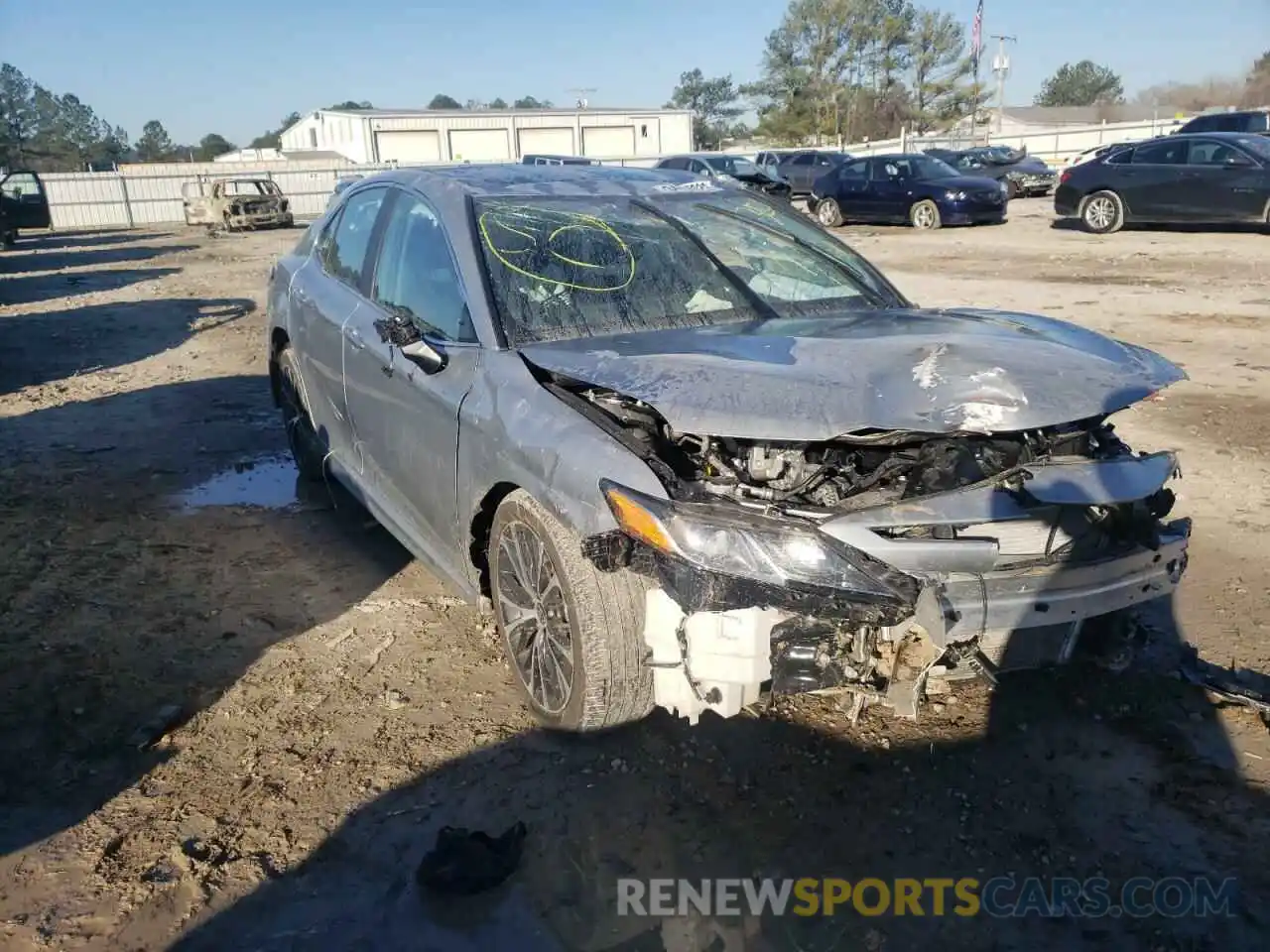 1 Photograph of a damaged car 4T1G11AK7LU385387 TOYOTA CAMRY 2020