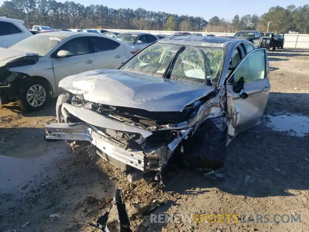 2 Photograph of a damaged car 4T1G11AK7LU385387 TOYOTA CAMRY 2020