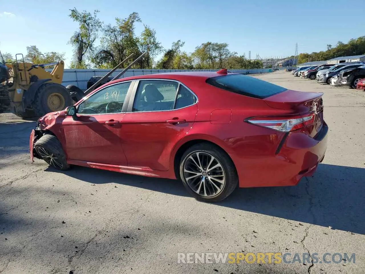 2 Photograph of a damaged car 4T1G11AK7LU394400 TOYOTA CAMRY 2020