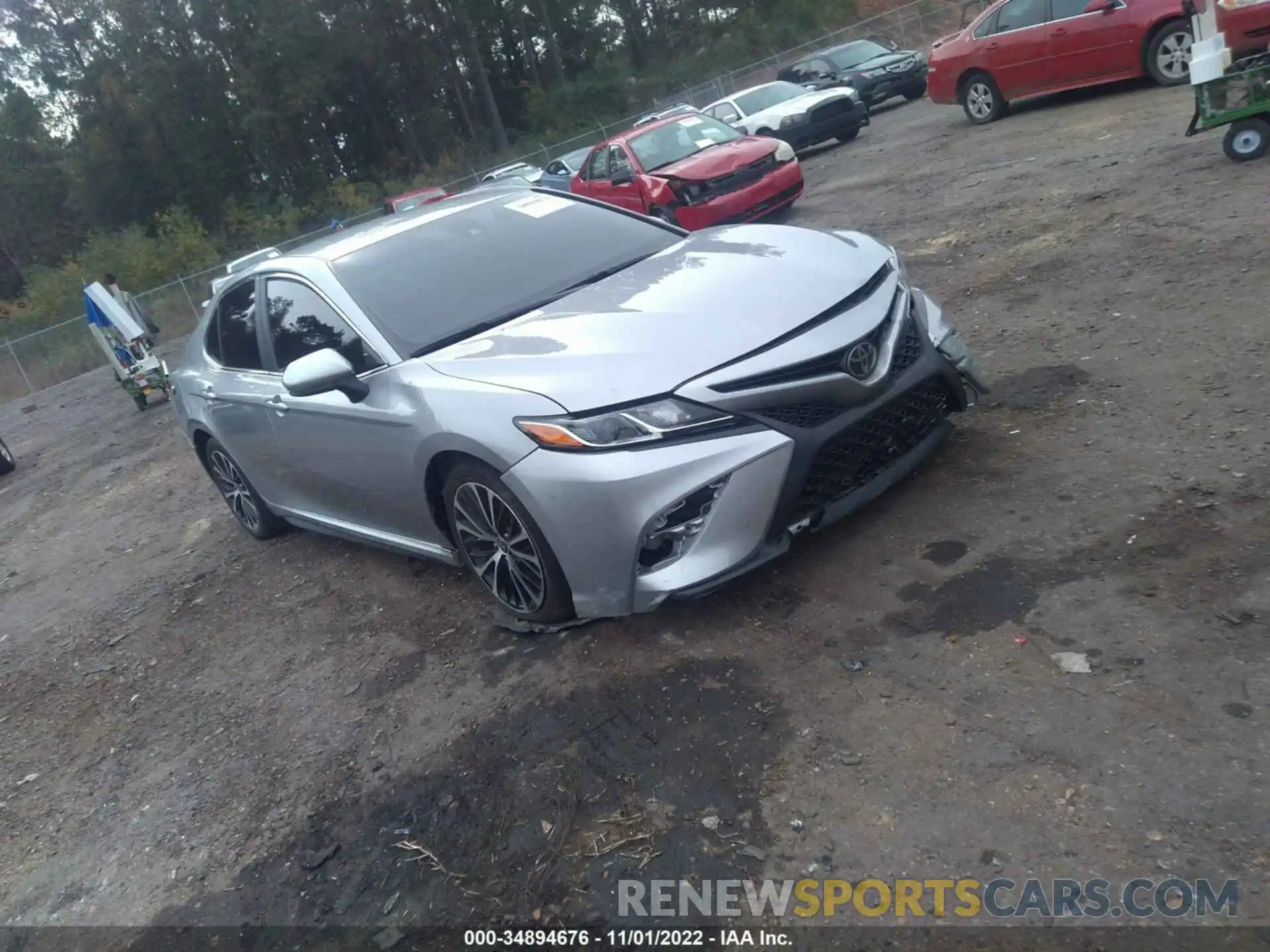 1 Photograph of a damaged car 4T1G11AK7LU503664 TOYOTA CAMRY 2020