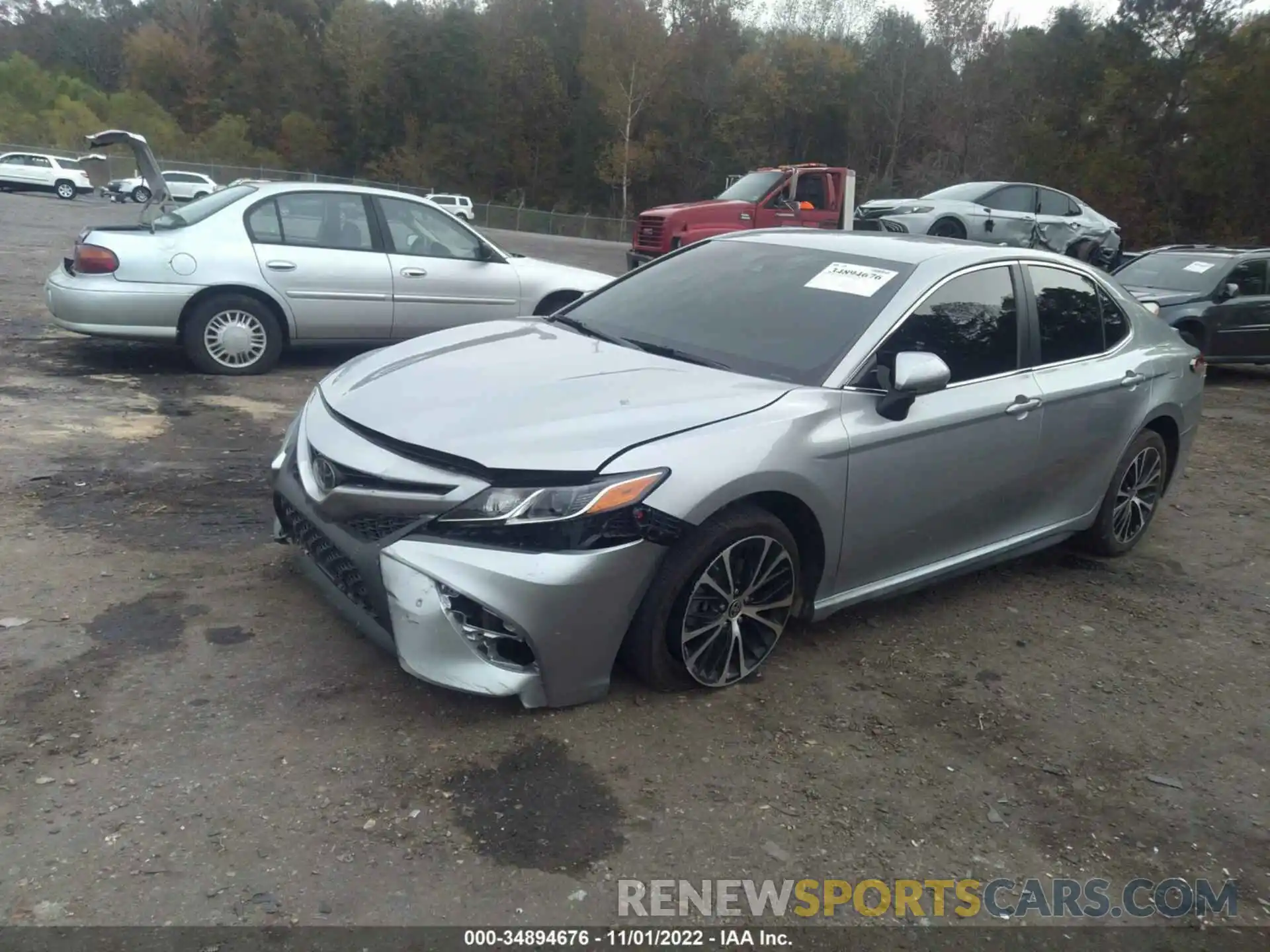 2 Photograph of a damaged car 4T1G11AK7LU503664 TOYOTA CAMRY 2020