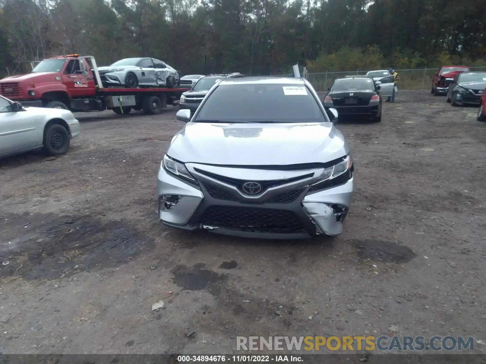 6 Photograph of a damaged car 4T1G11AK7LU503664 TOYOTA CAMRY 2020