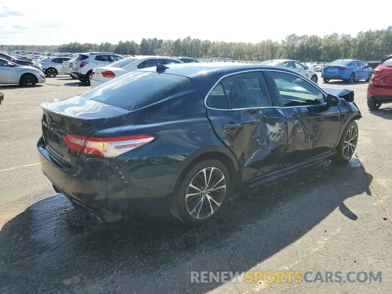 3 Photograph of a damaged car 4T1G11AK7LU506709 TOYOTA CAMRY 2020