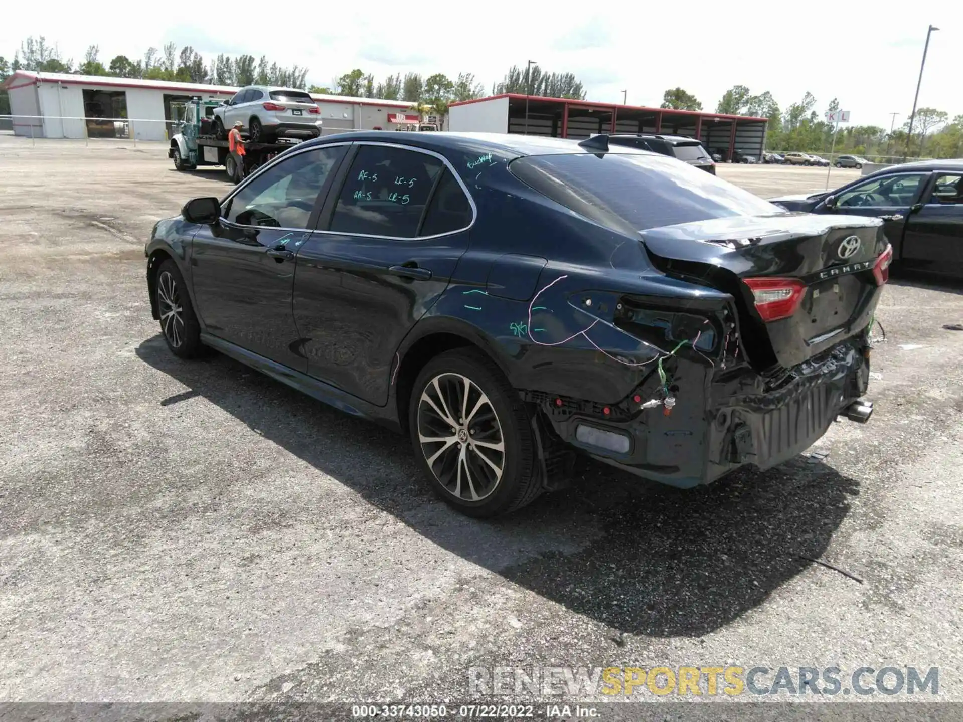 3 Photograph of a damaged car 4T1G11AK7LU507309 TOYOTA CAMRY 2020