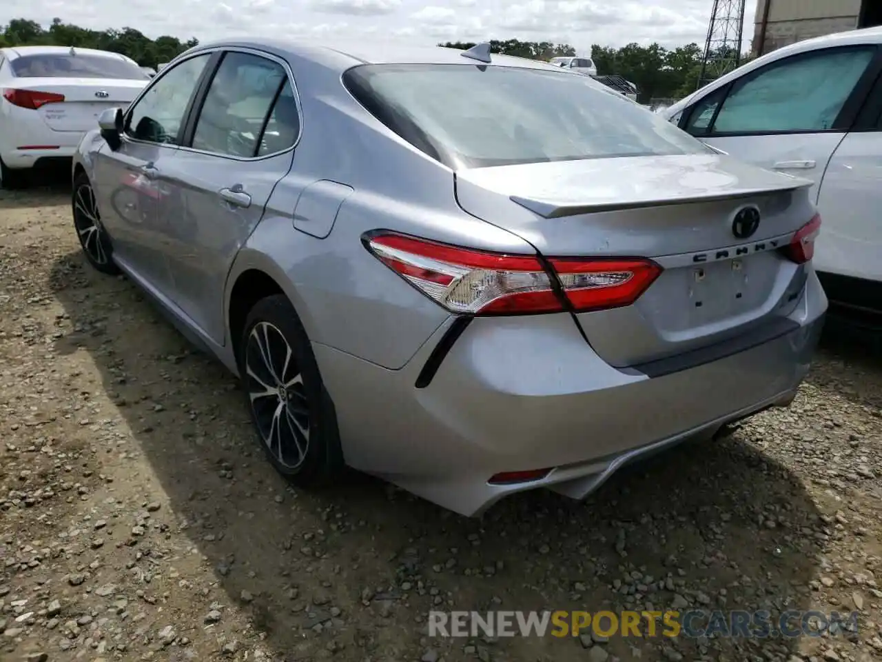 3 Photograph of a damaged car 4T1G11AK7LU511506 TOYOTA CAMRY 2020